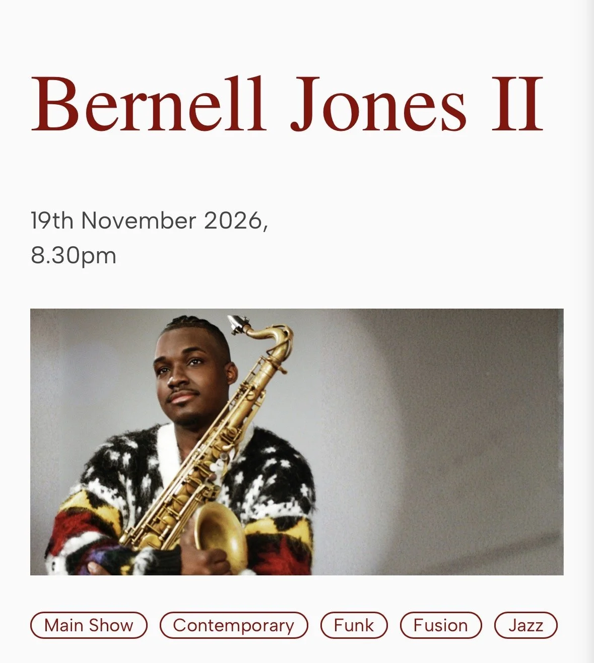 Bernell Jones II 