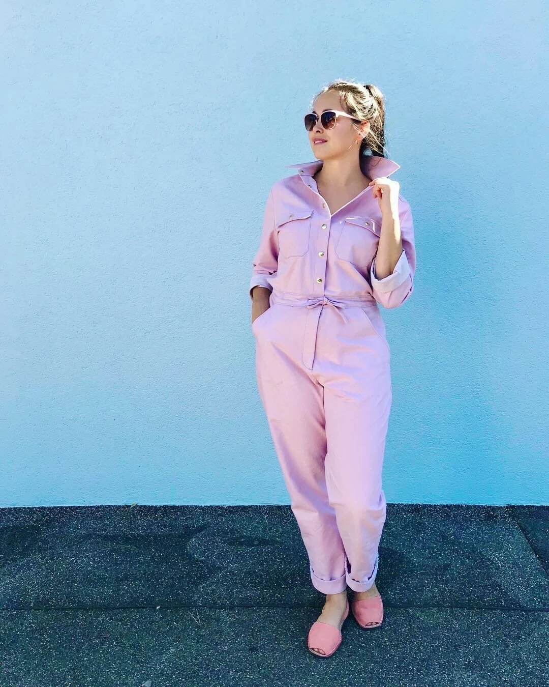 Pink Boilersuit