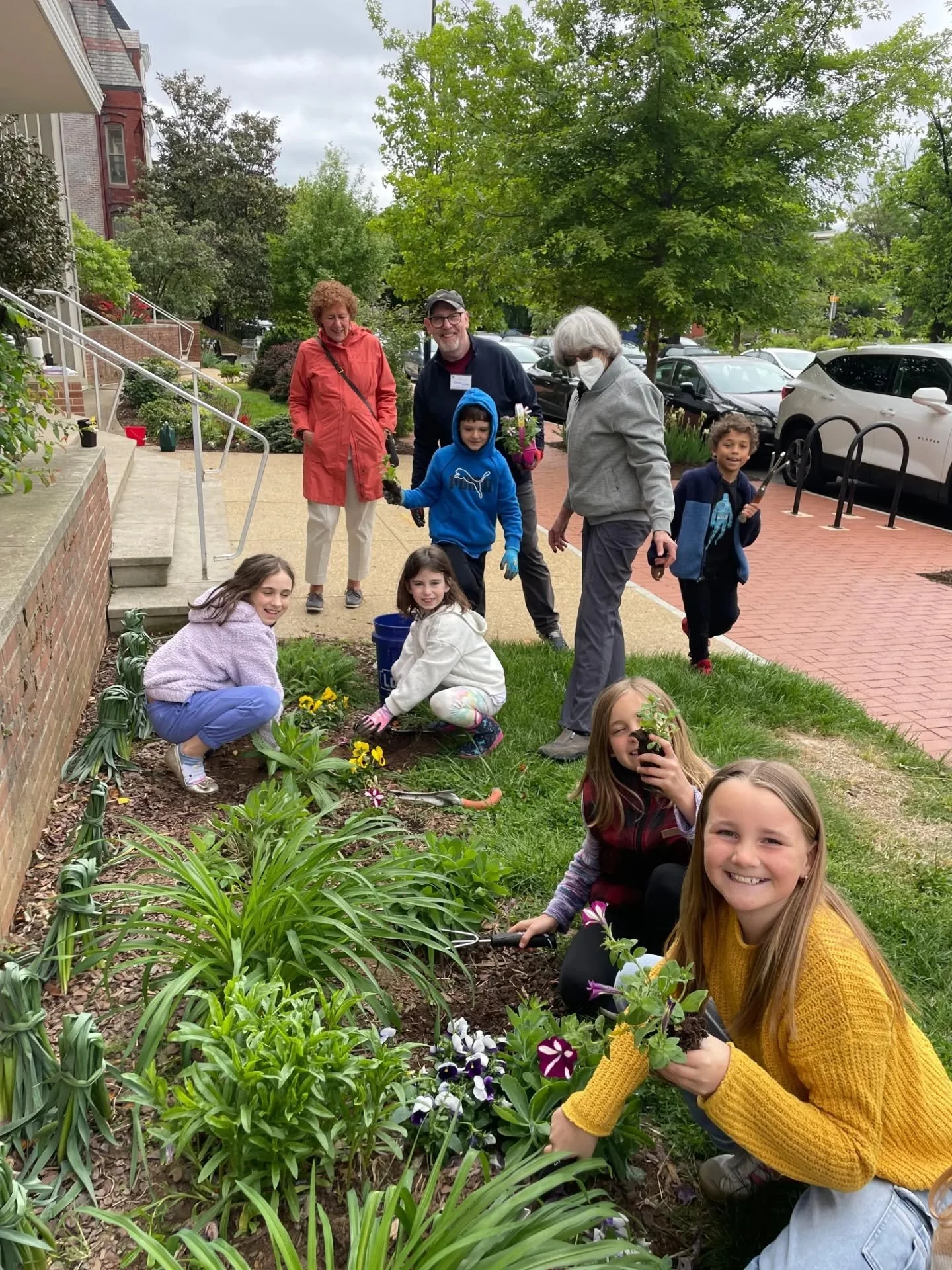Children's Church Gardening