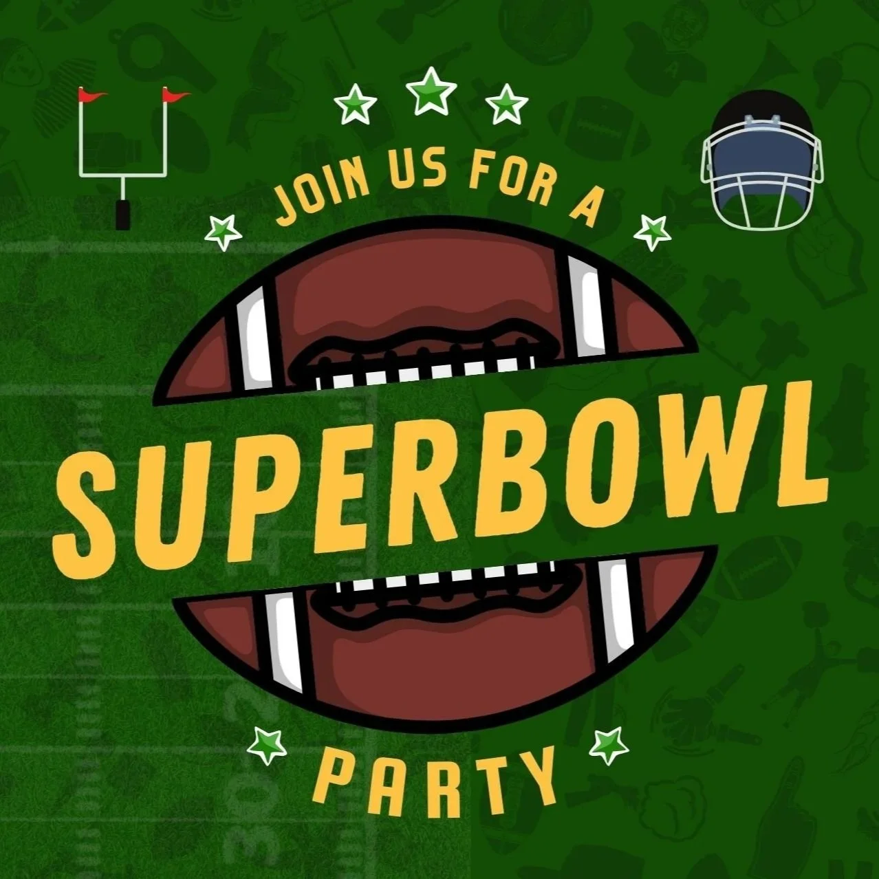 Food &amp; Friendship Superbowl Watch Party