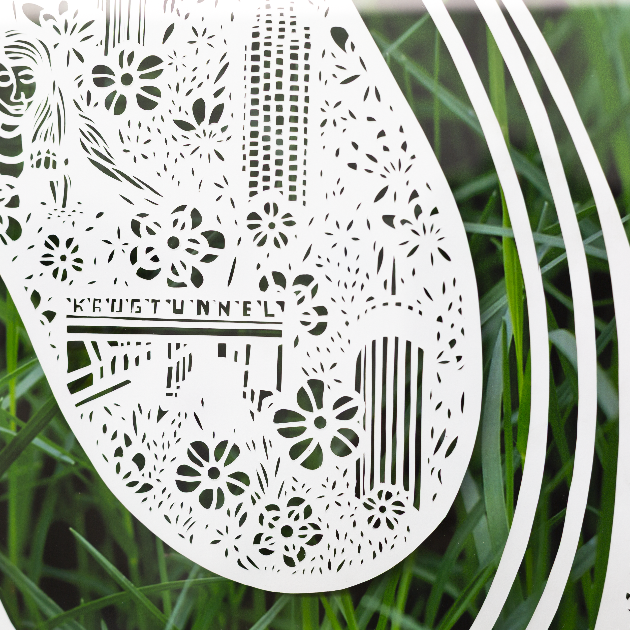 Alex Wolf transforms an official FIFA World Cup 2026 soccer ball into a portrait of Atlanta. Hand-cut from paper, the ball reveals 22 of the city's landmarks embedded within its form acting as a meditation on place, belonging, and the moment Georgia 