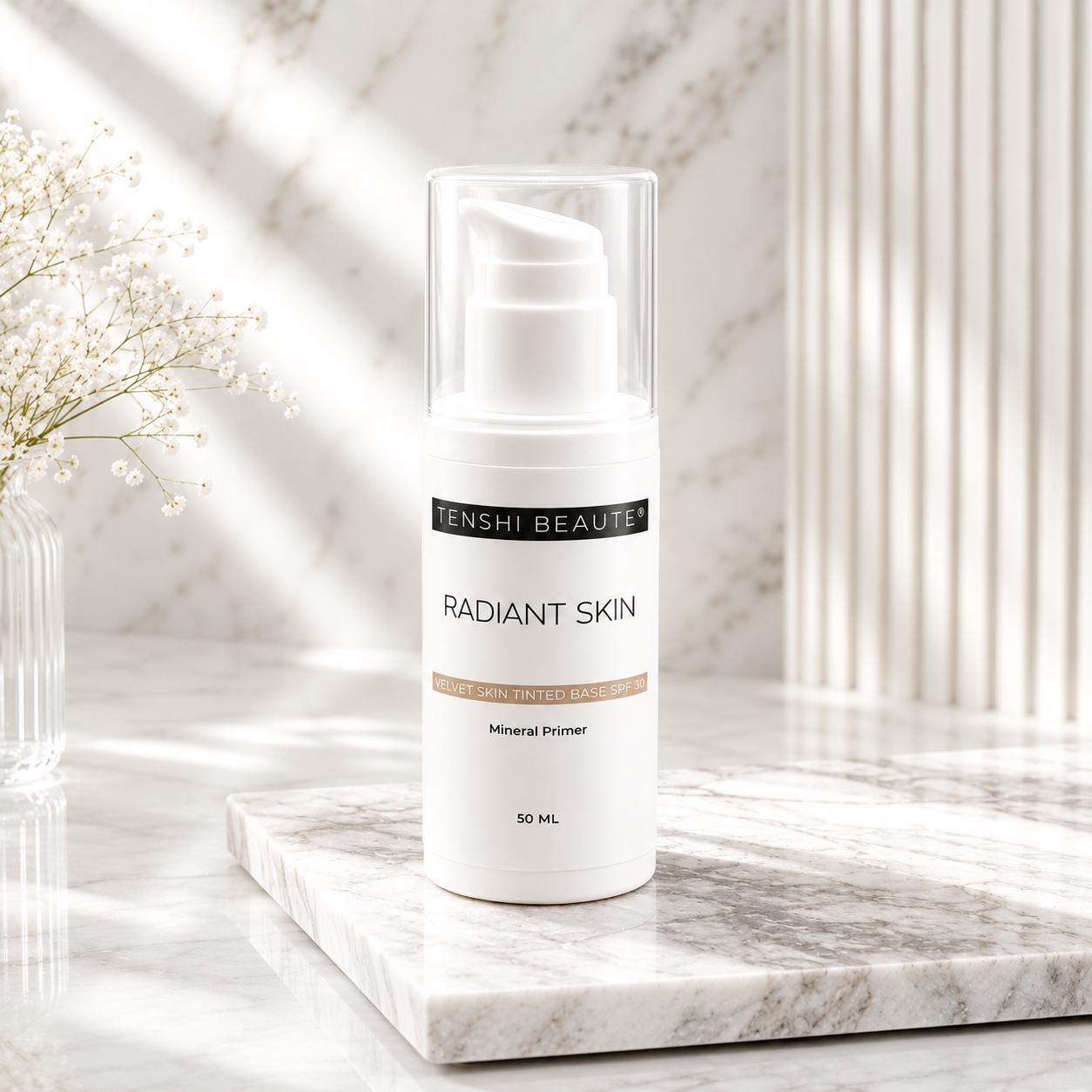 Tenshi Beauté® Radiant Skin Tinted Primer SPF 30 Protectant 50 ML