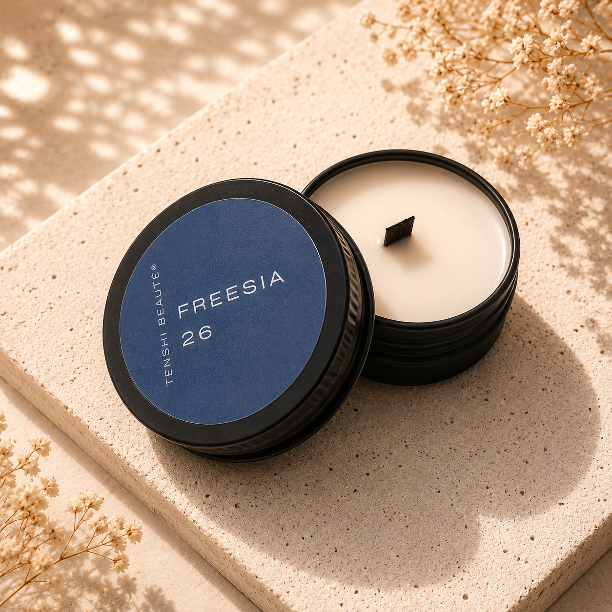 Tenshi Beauté® Freesia 26 Mini Candle Balm