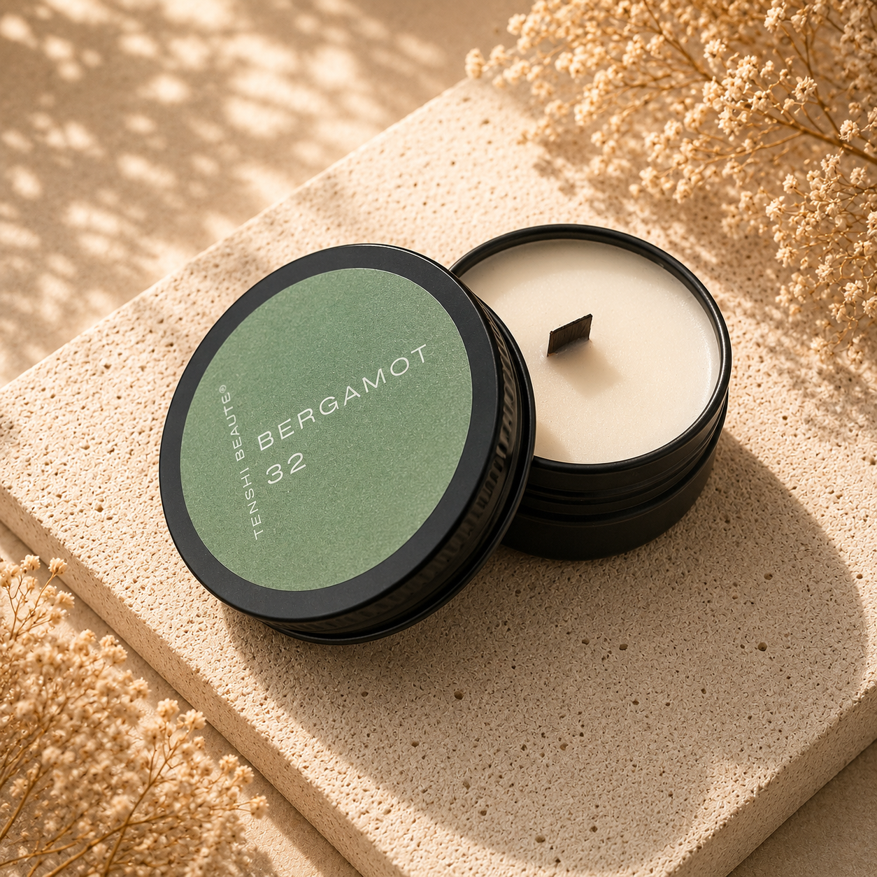Tenshi Beauté® Bergamot 32 Mini Candle Balm