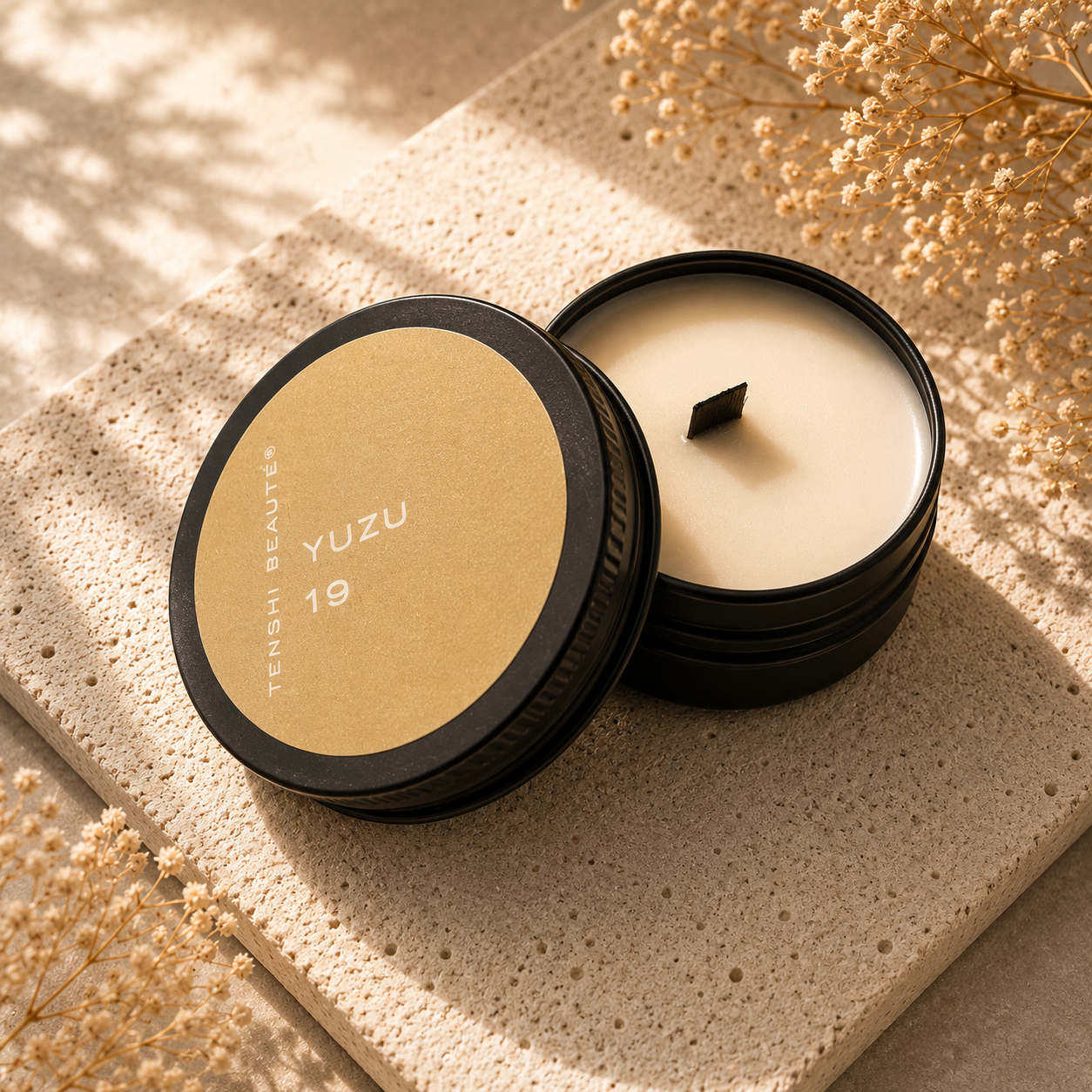 Tenshi Beauté® Yuzu 19 Mini Candle Balm
