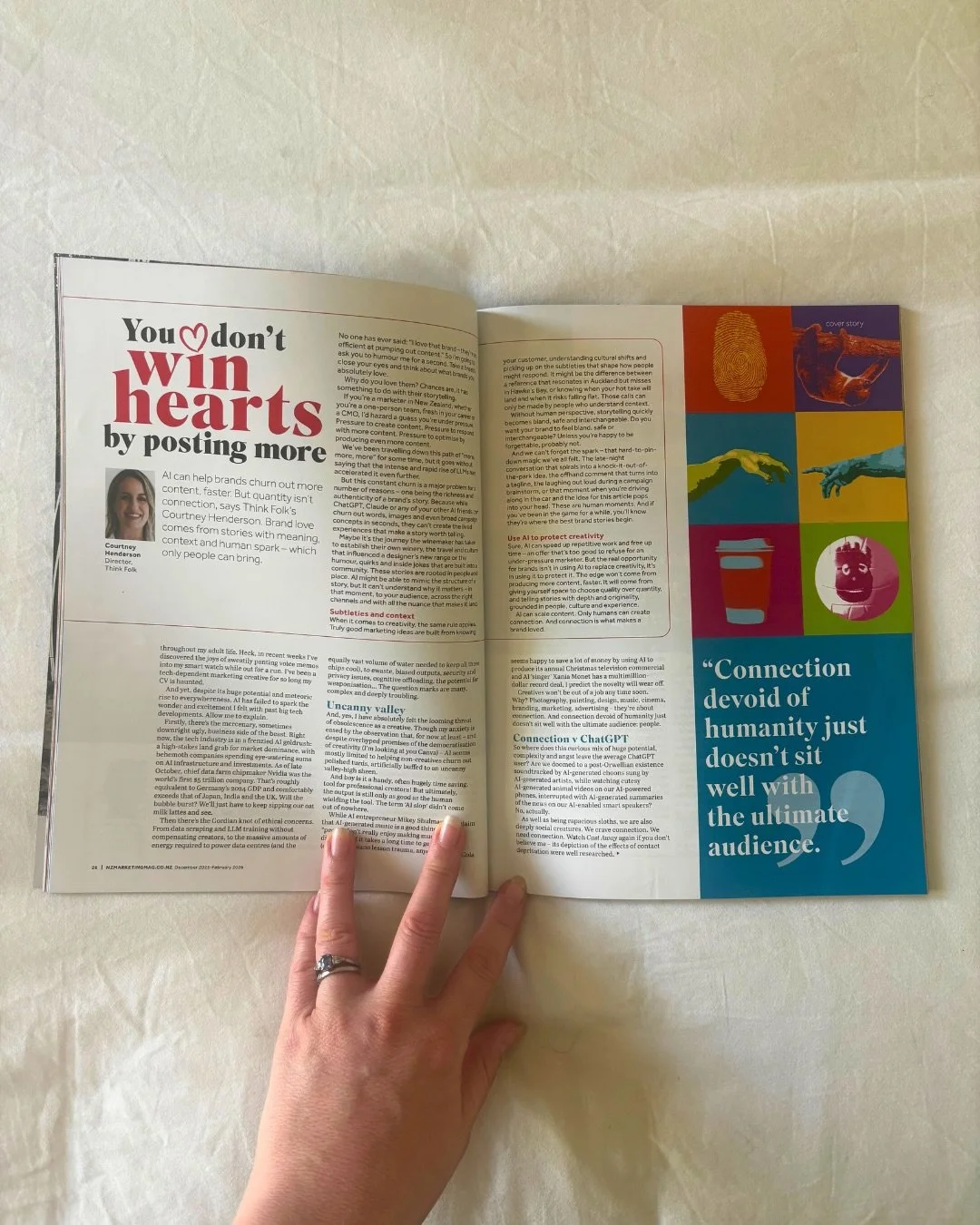 I&rsquo;ve popped up in the media many a time, for many reasons over the years - lots good, some sad, and I seem to be a magnet for a roving reporter. One time I even appeared in two 6pm news segments back to back, to my own great surprise. But never