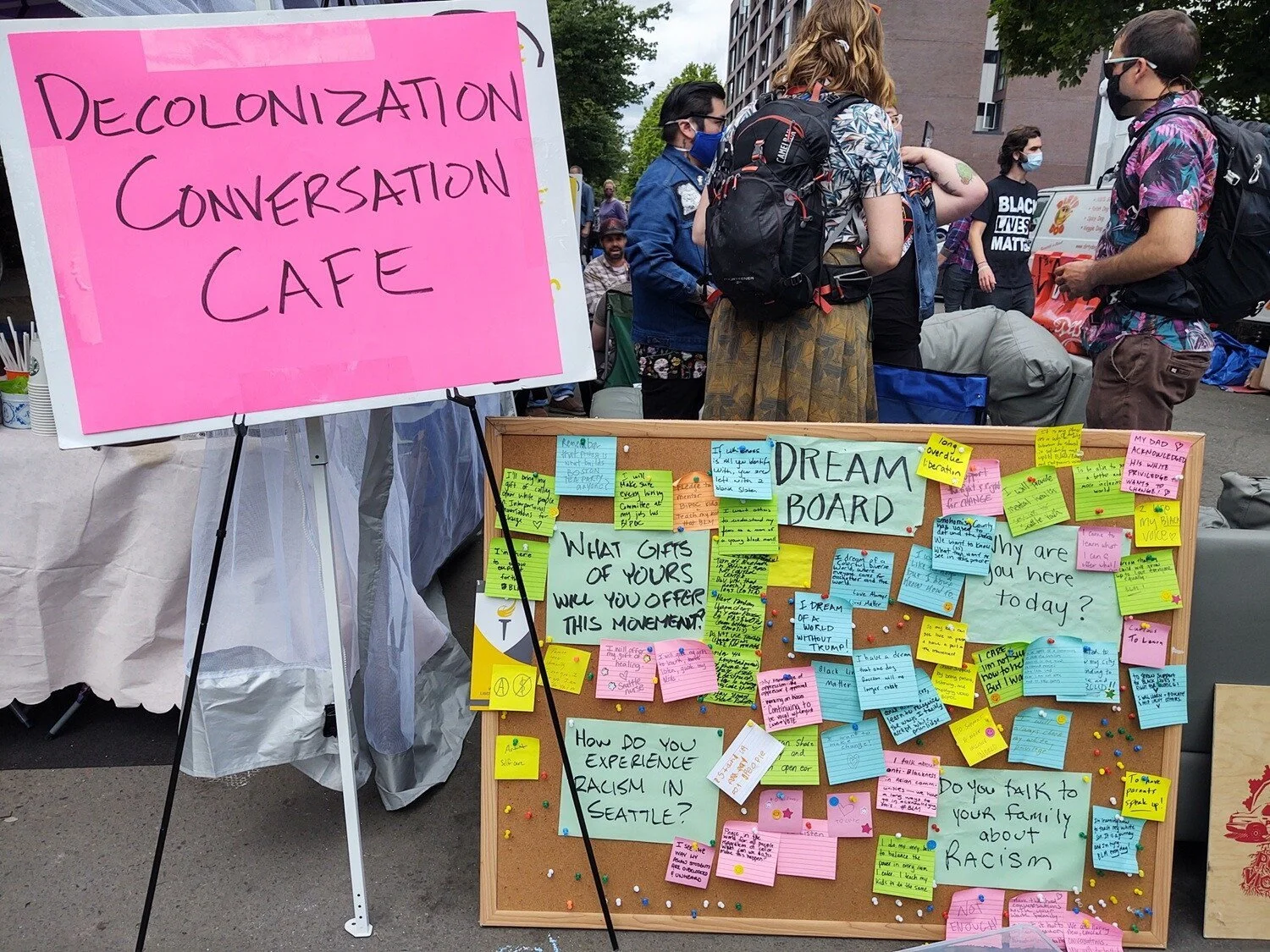 The “Conversation cafe”