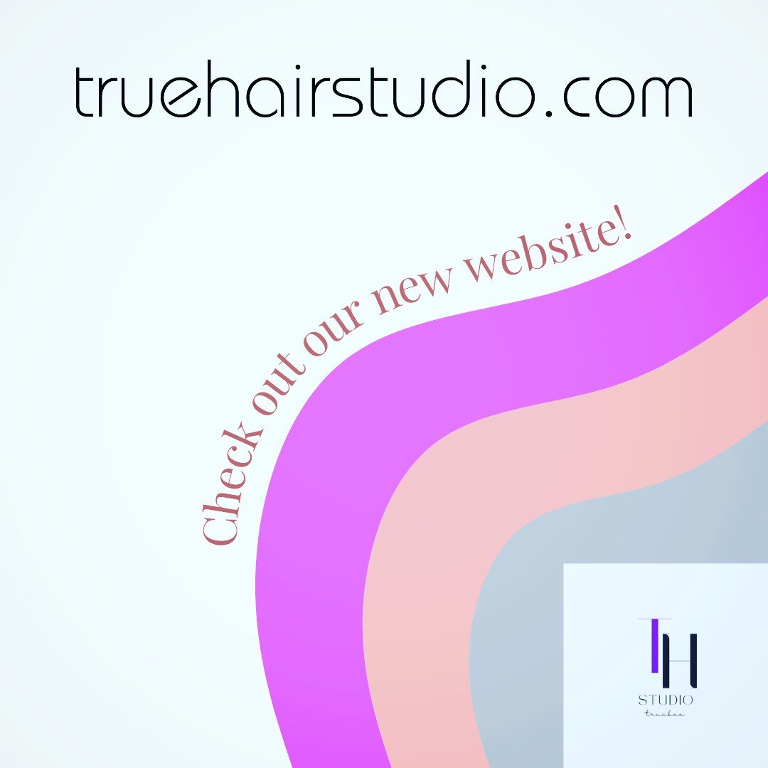 Hi guys! Check out the new website I built! 
.
.
.
.
.
#truehairstudio #truckee #tahoe #hairsalon #hairstudio