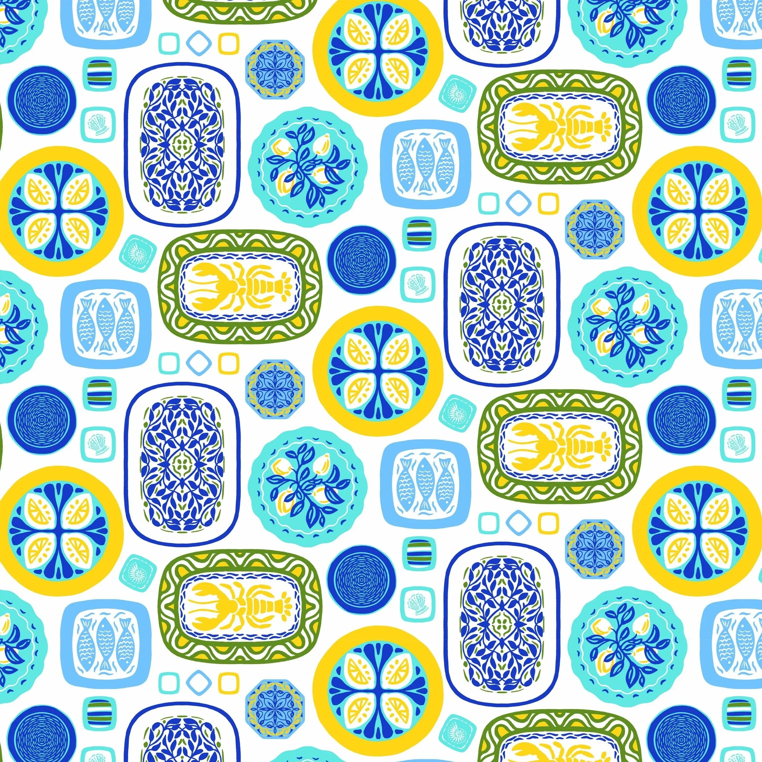Mediterranean Painted Ceramics