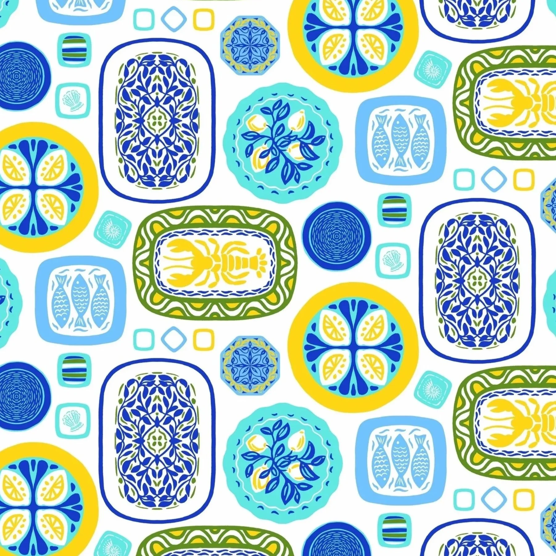 Mediterranean Painted Ceramics