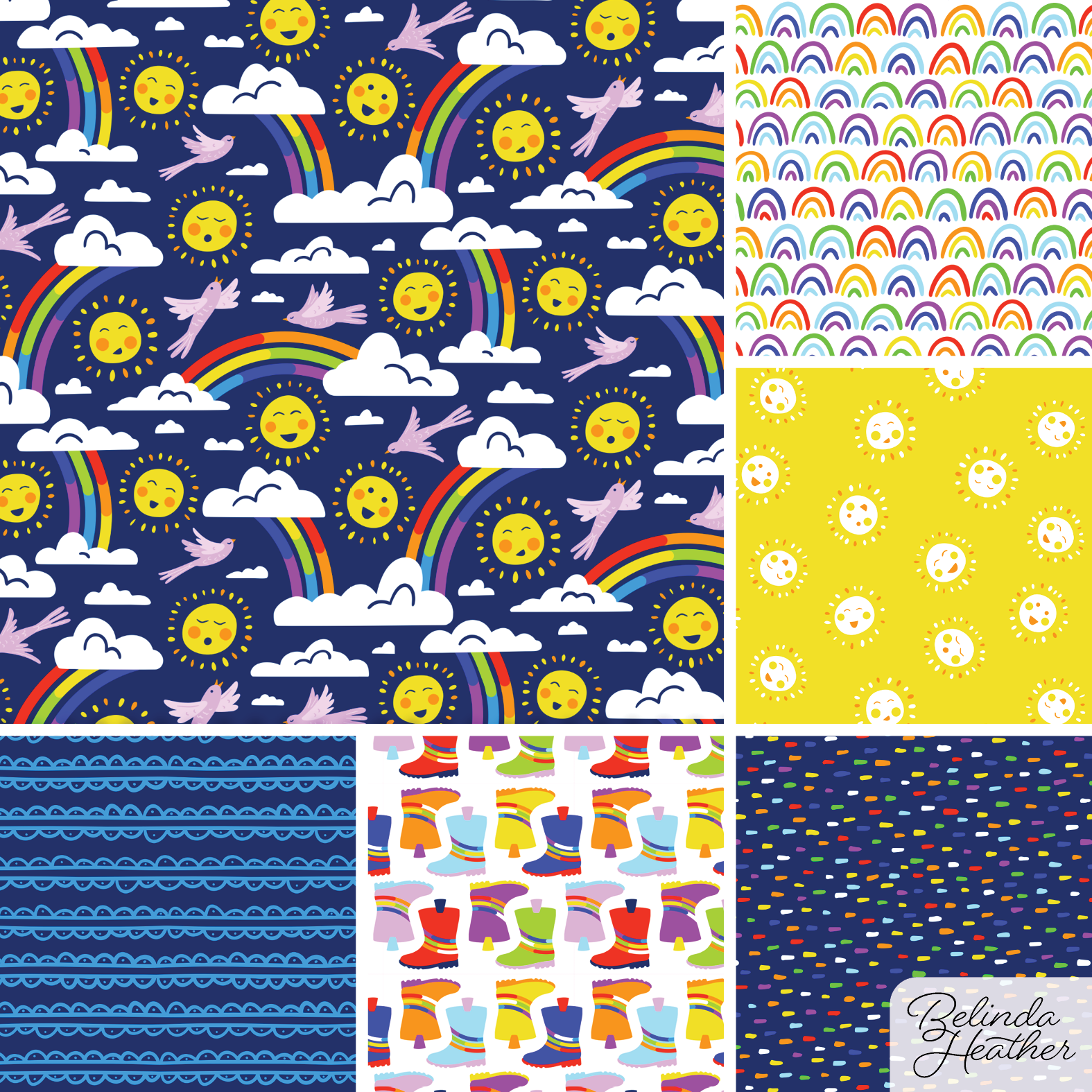 1065 Rainbow Skies Collection