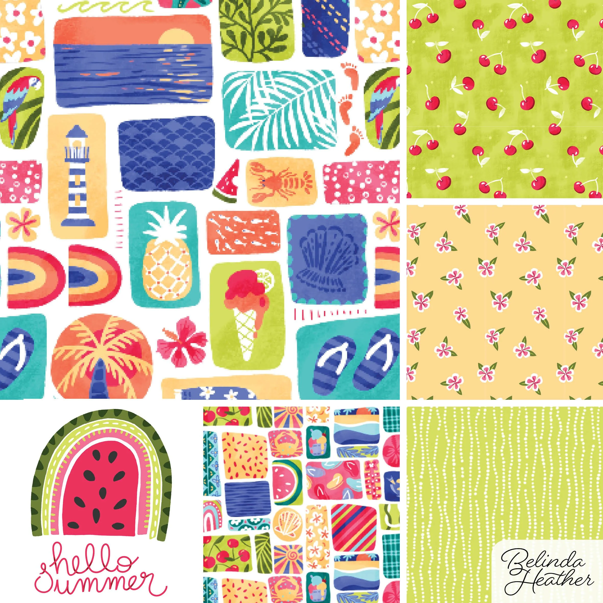 1070 Patchwork Summer collection