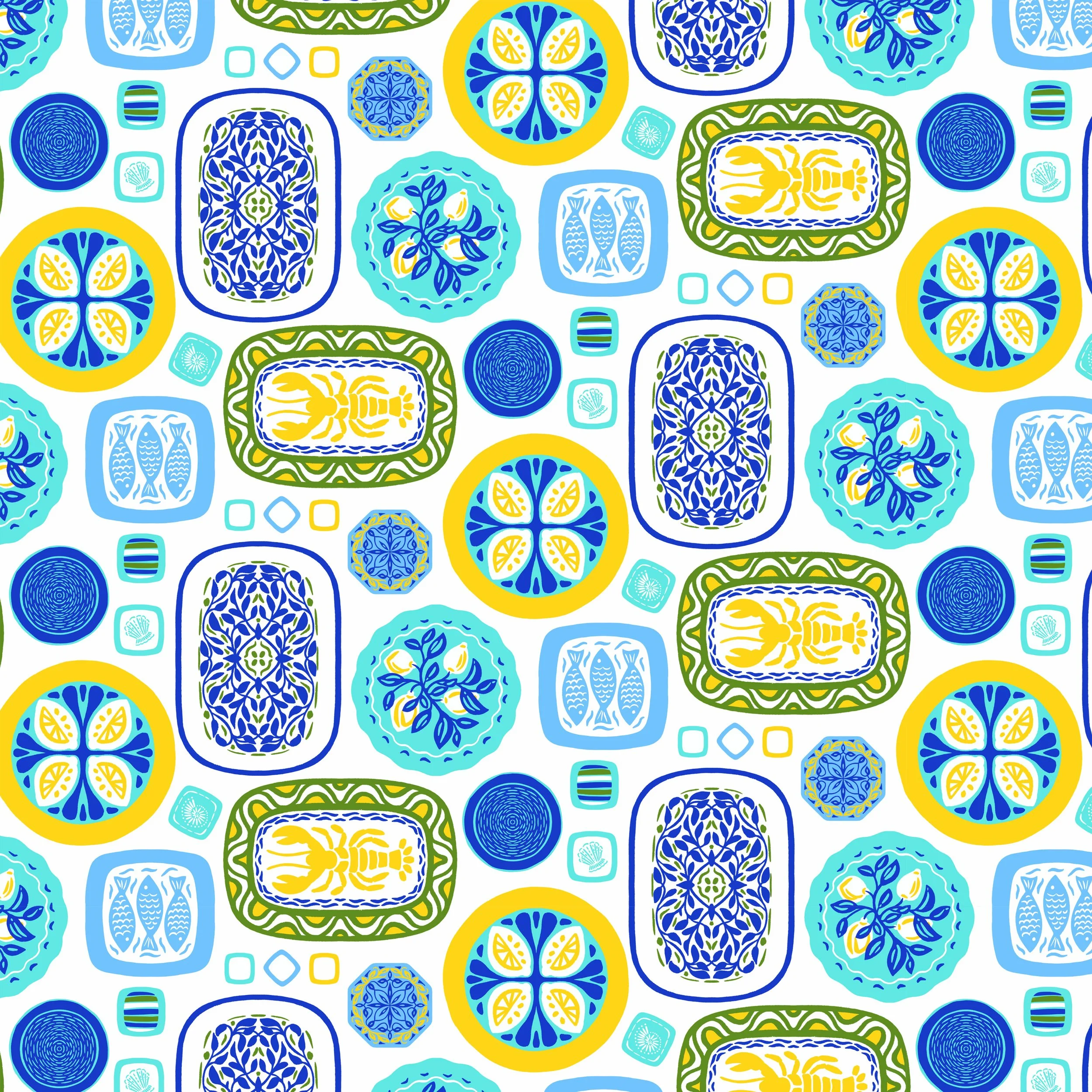 Mediterranean Painted Ceramics