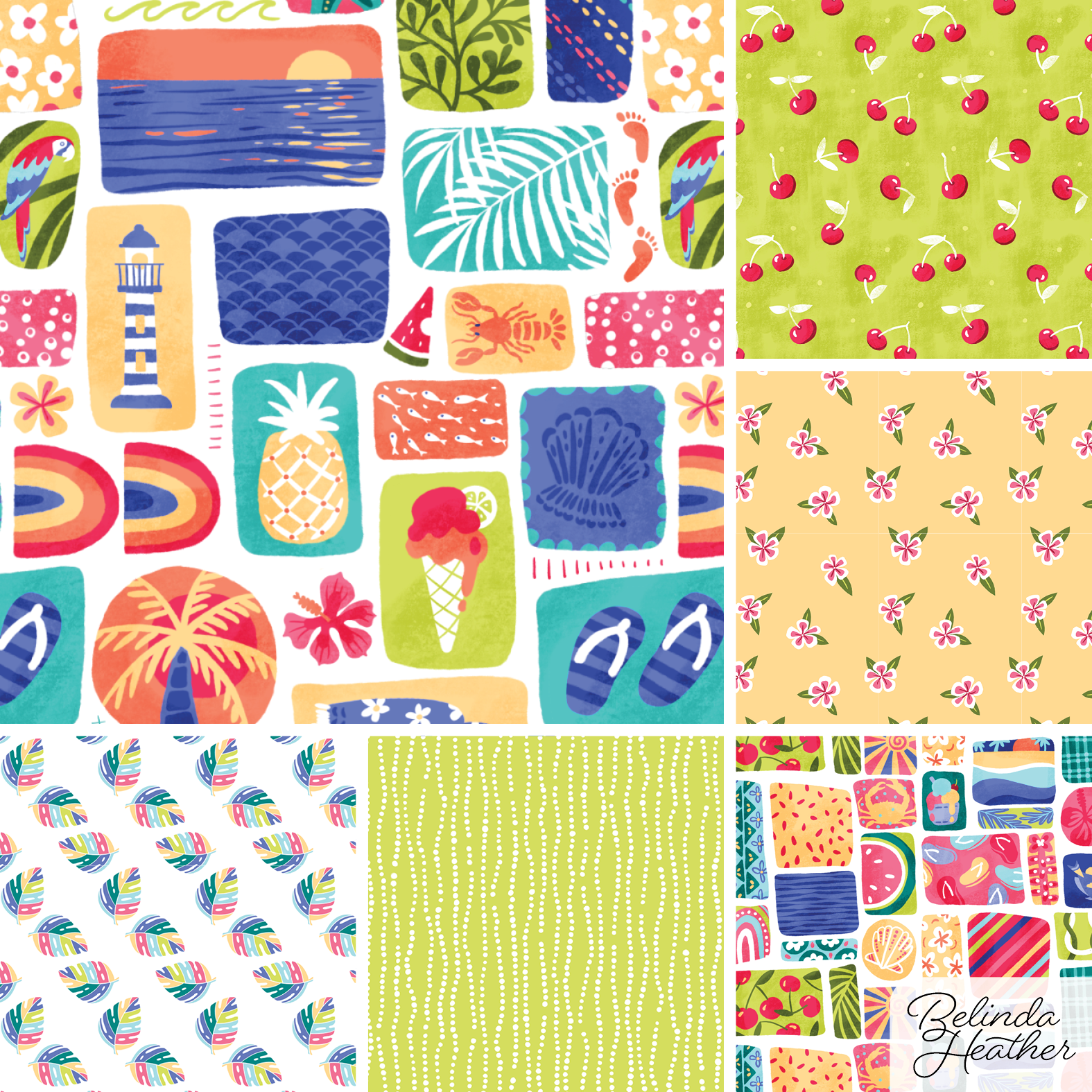 1070 Patchwork Summer collection