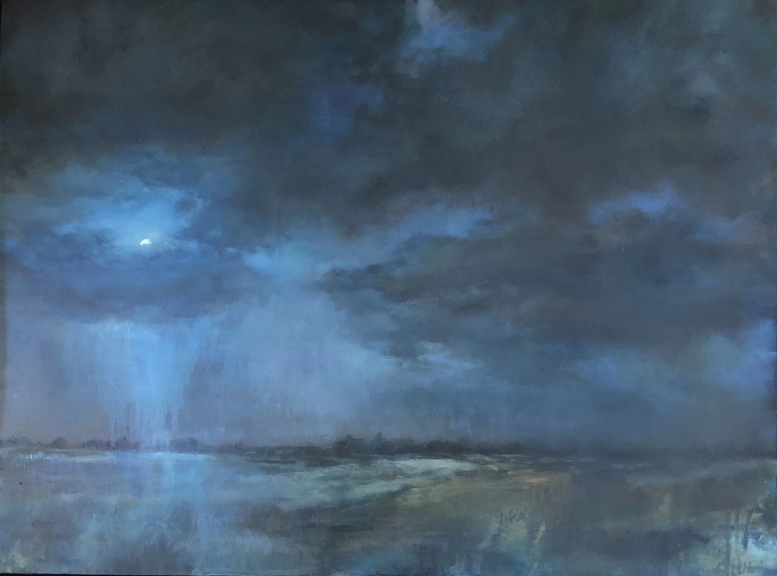 MIDNIGHT WHISPER | OIL | 18" X 24"