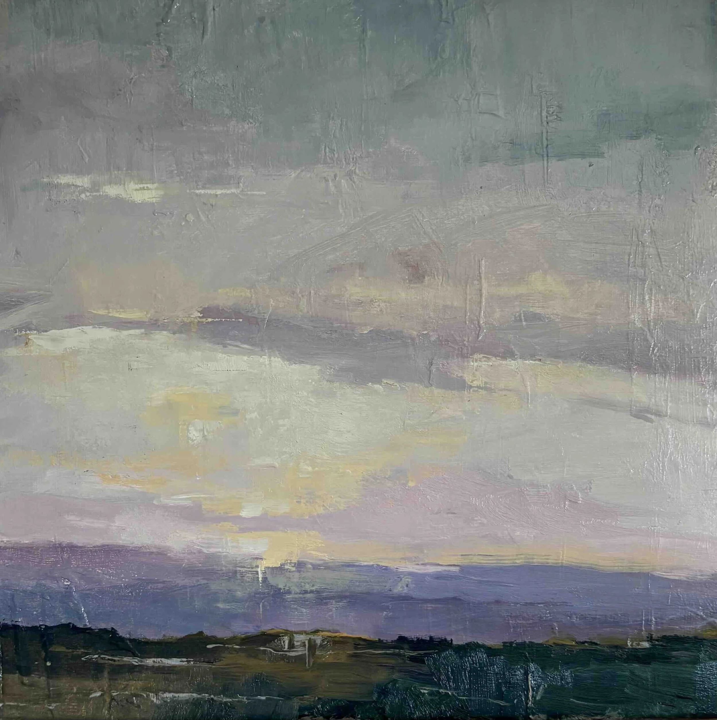FADING LIGHT | OIL | 12” X 12"