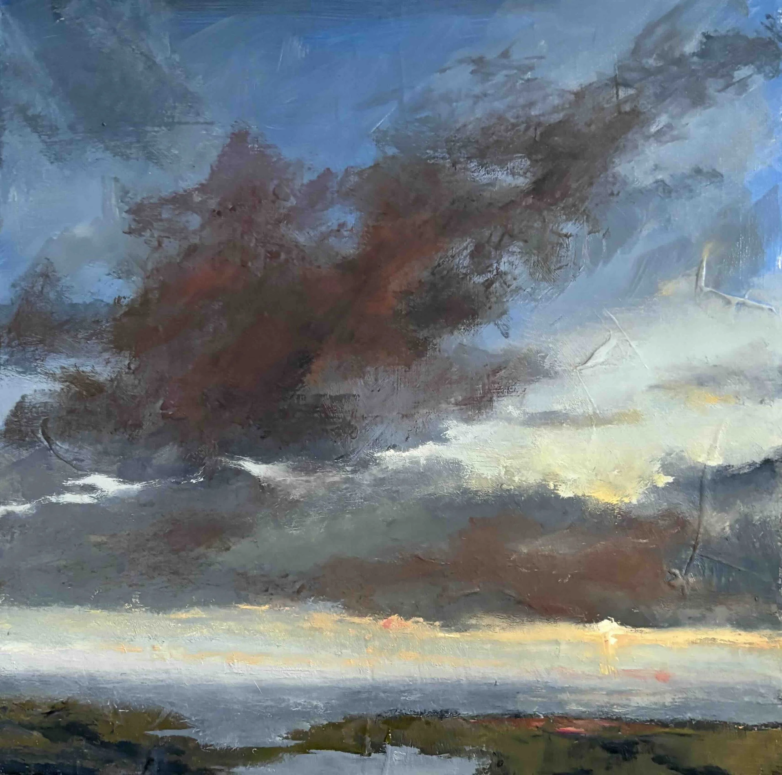 TEMPEST SKIES | OIL | 12” X 12"