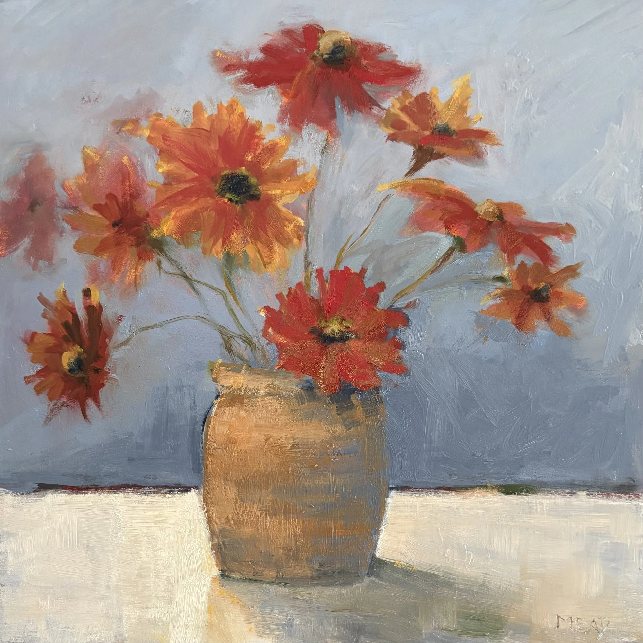 MUTED ELEGANCE | OIL | 12" X 12"