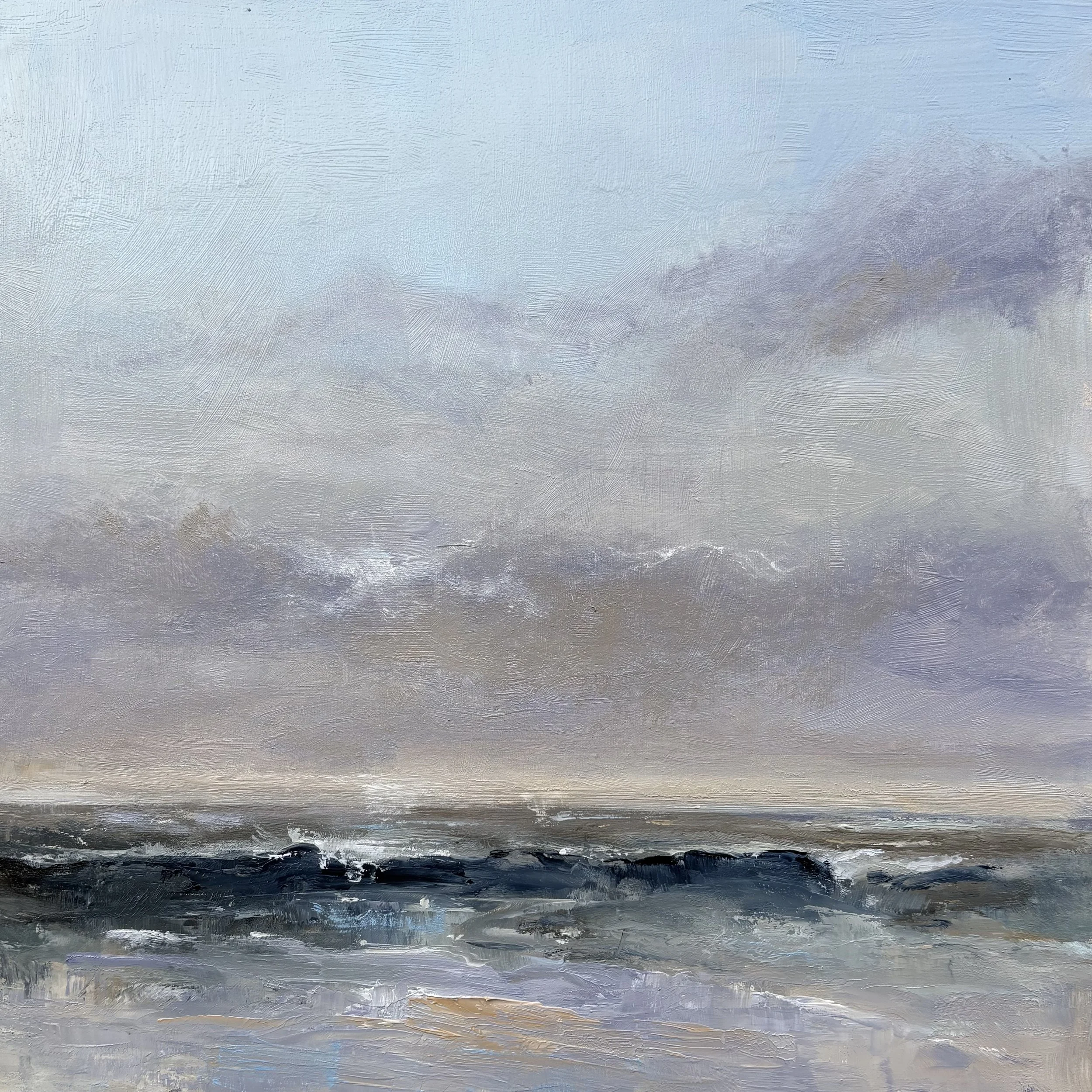 COASTAL SERENITY | OIL | 12"X12" | SOLD