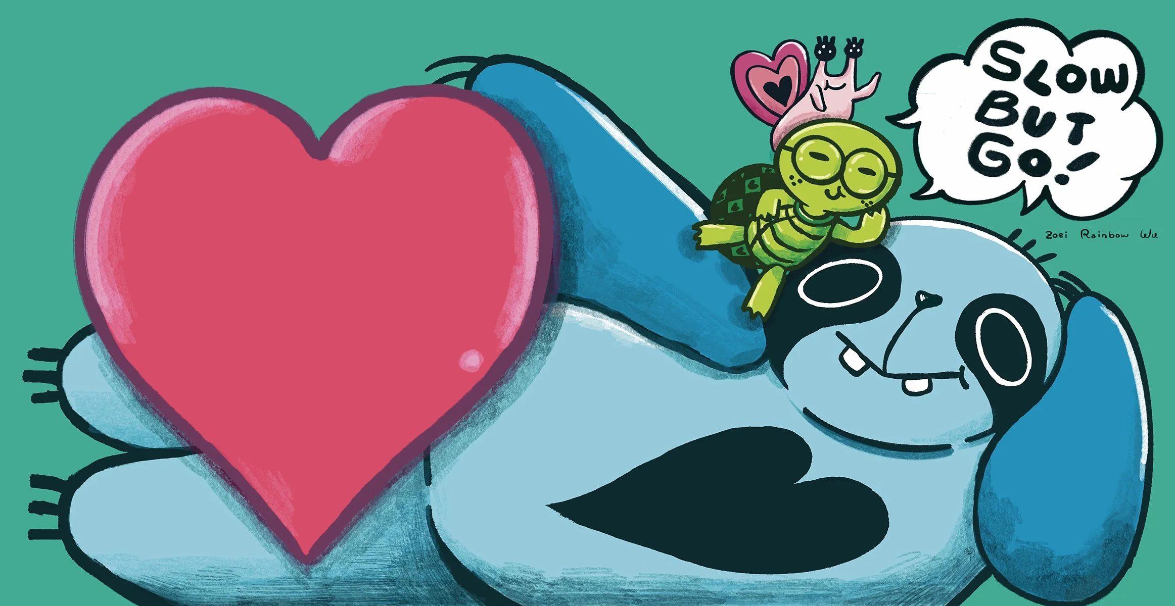 OLNOW_202620_ILLU706_RainbowWu_A4_Book Title page_ SlowButGo.JPG