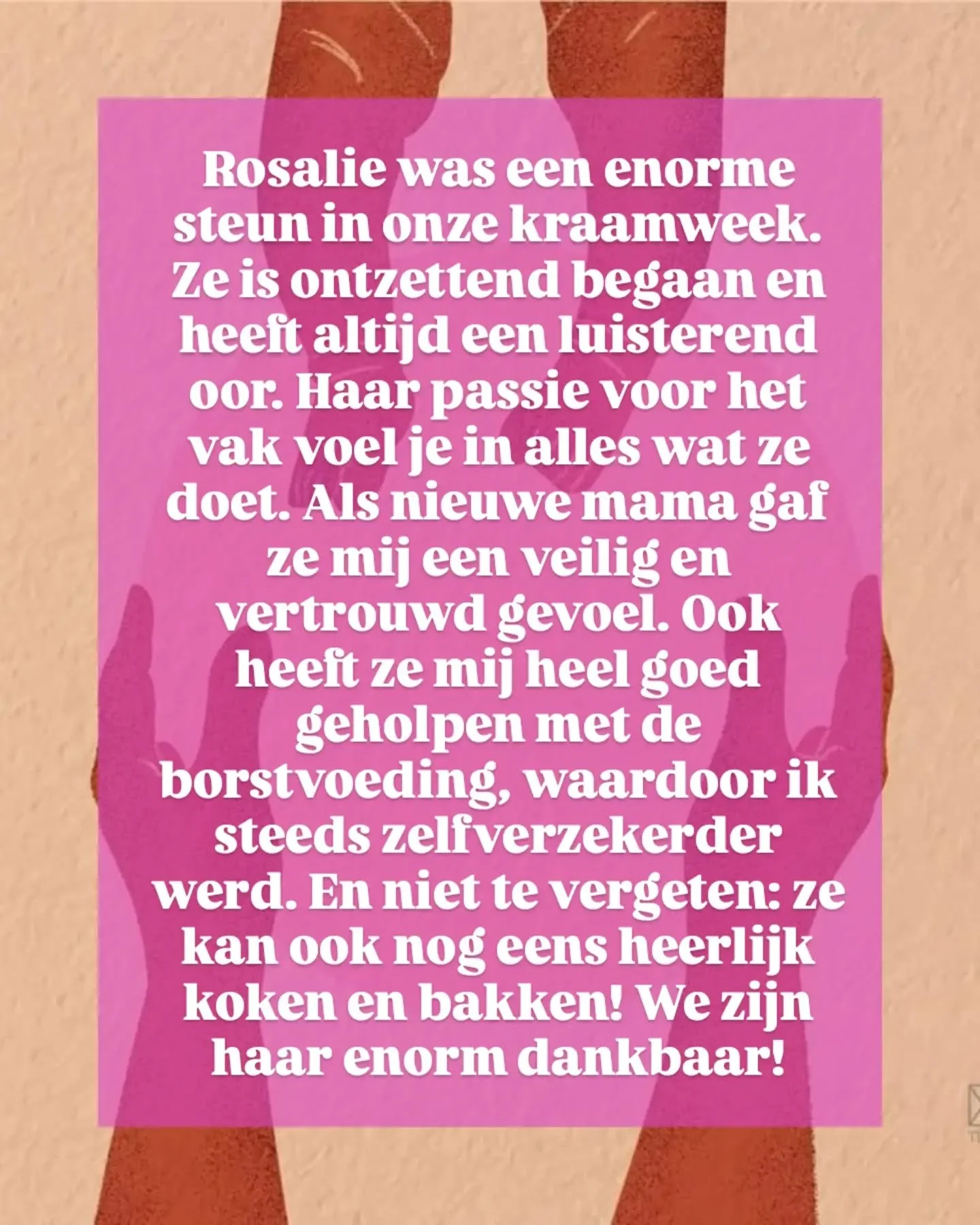 🫶🫶🫶 

Ook hier was het een hele mooie week, een prachtige geboorte, en vond ik het super mooi de ouders te mogen zien groeien (en bloeien) net als kleine spruit 💚🌞🎉 

Dank (ook voor de mooie review!) 🩷🩷🩷

#kraamzorg #kraamzorgzzper #natuurli