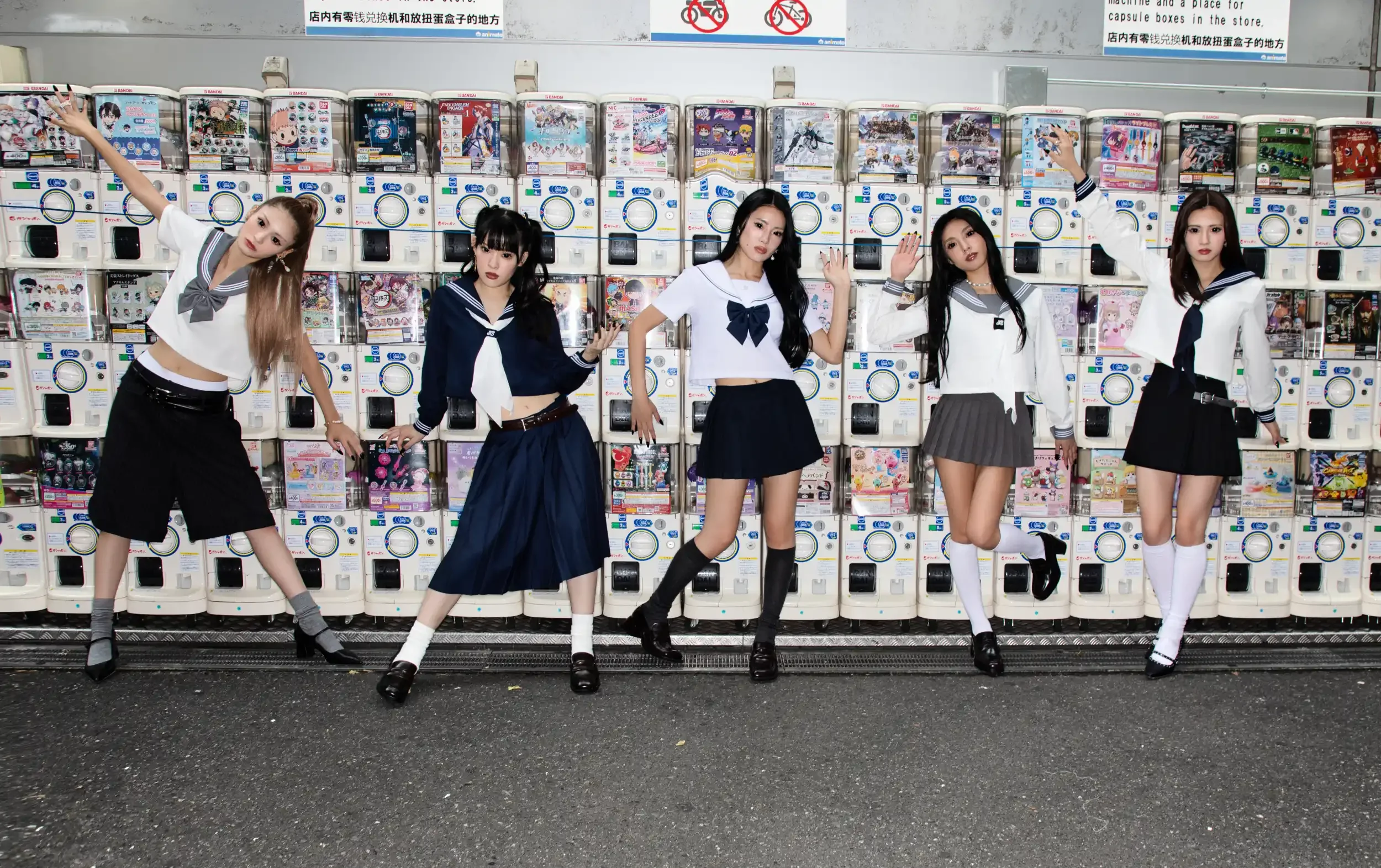 f5ve japanese girl band