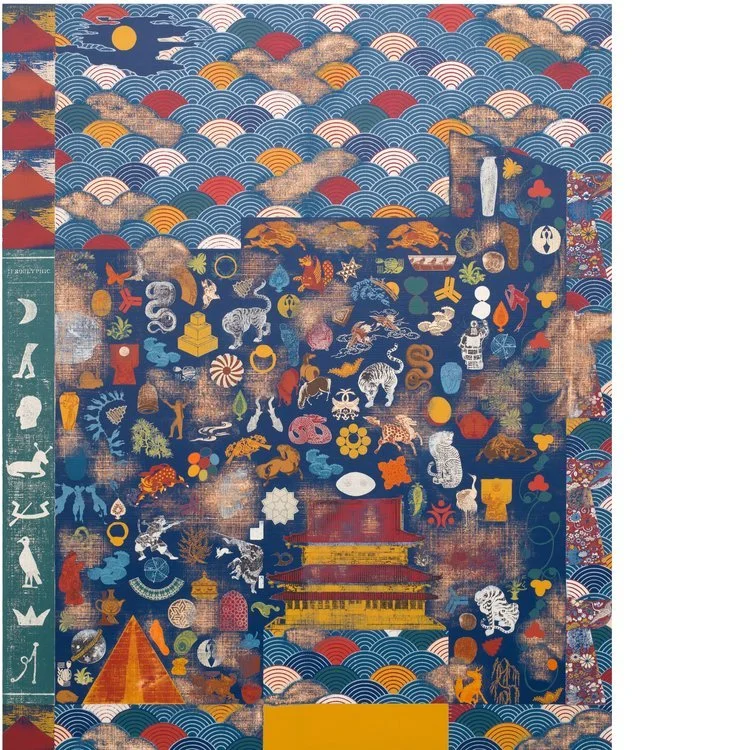 Textiles Collography Japan and West Asia - Bridging Cultures Through Textiles and ...