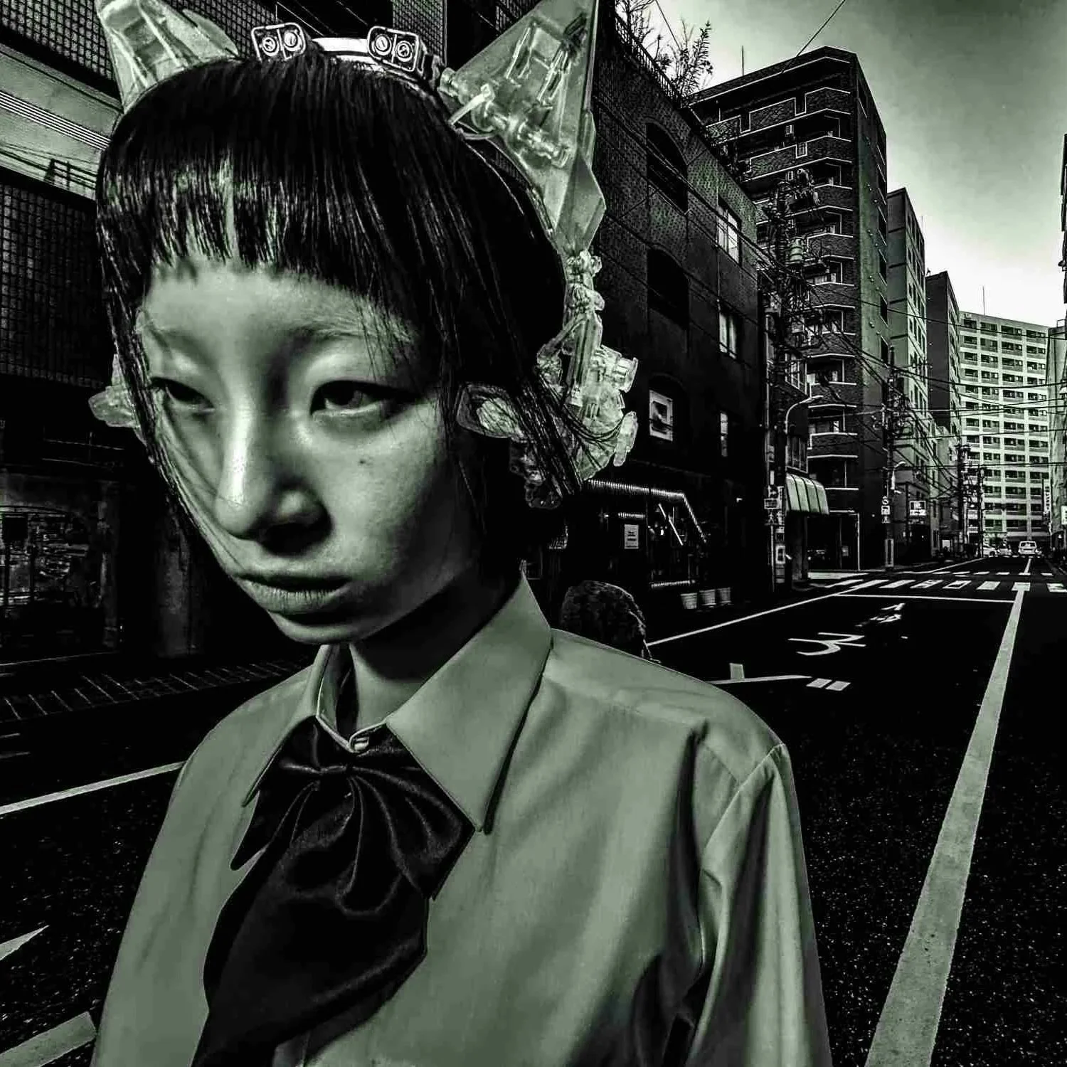 The Monochrome Tokyo Meltdown of Idan Barazani