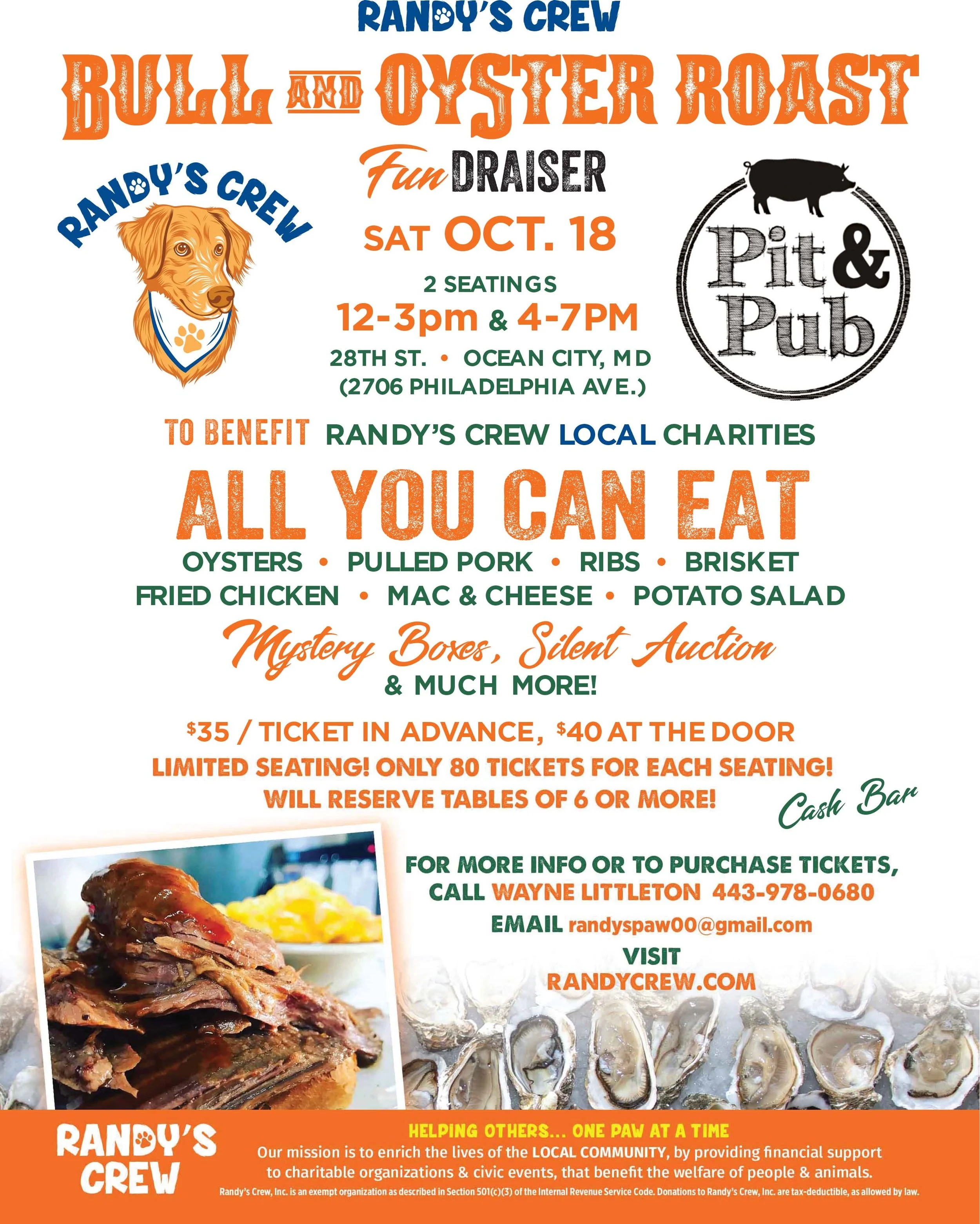 Bull & Oyster Roast