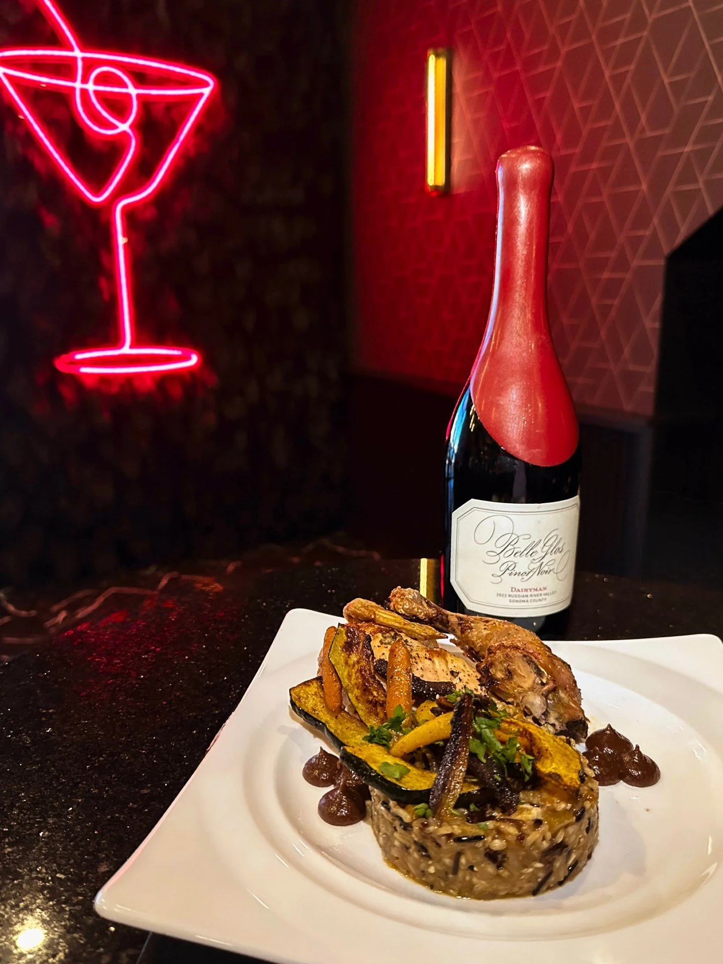 Wine Wednesday&hellip; did you think we forgot about you? 👀

Not a chance&mdash;just a little magic behind the scenes ✨ but we&rsquo;re back, and she&rsquo;s better than ever.

On October 22nd, we&rsquo;re serving up: Roasted Cornish Hen with wild r