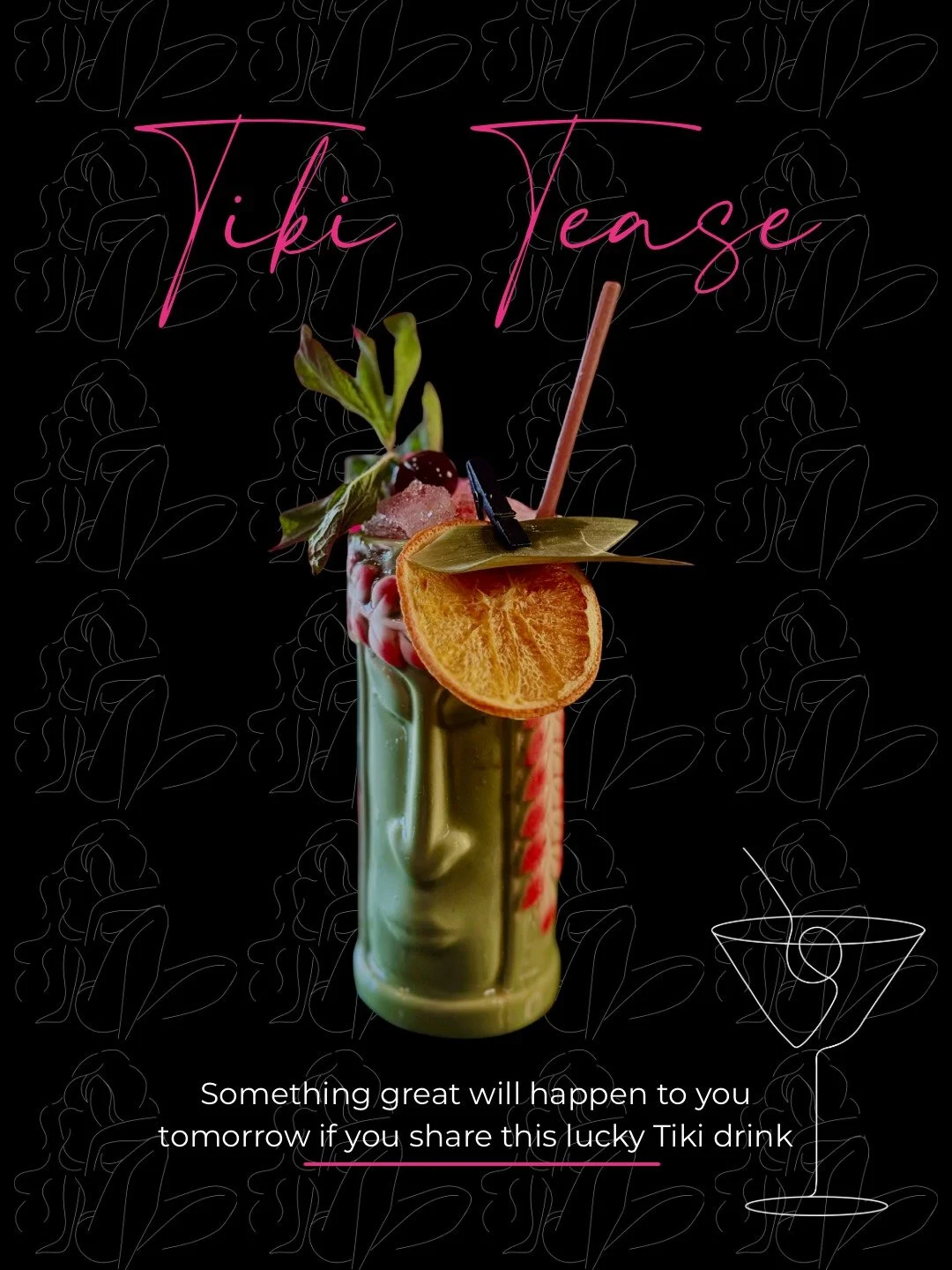 Consider this a sign from St. Paddy 🍍
 
The luck flows stronger with every pour, stop in and see it for yourself 😉🍀

#silkutica #uticaeats #luck #cocktailbar #tikidrink