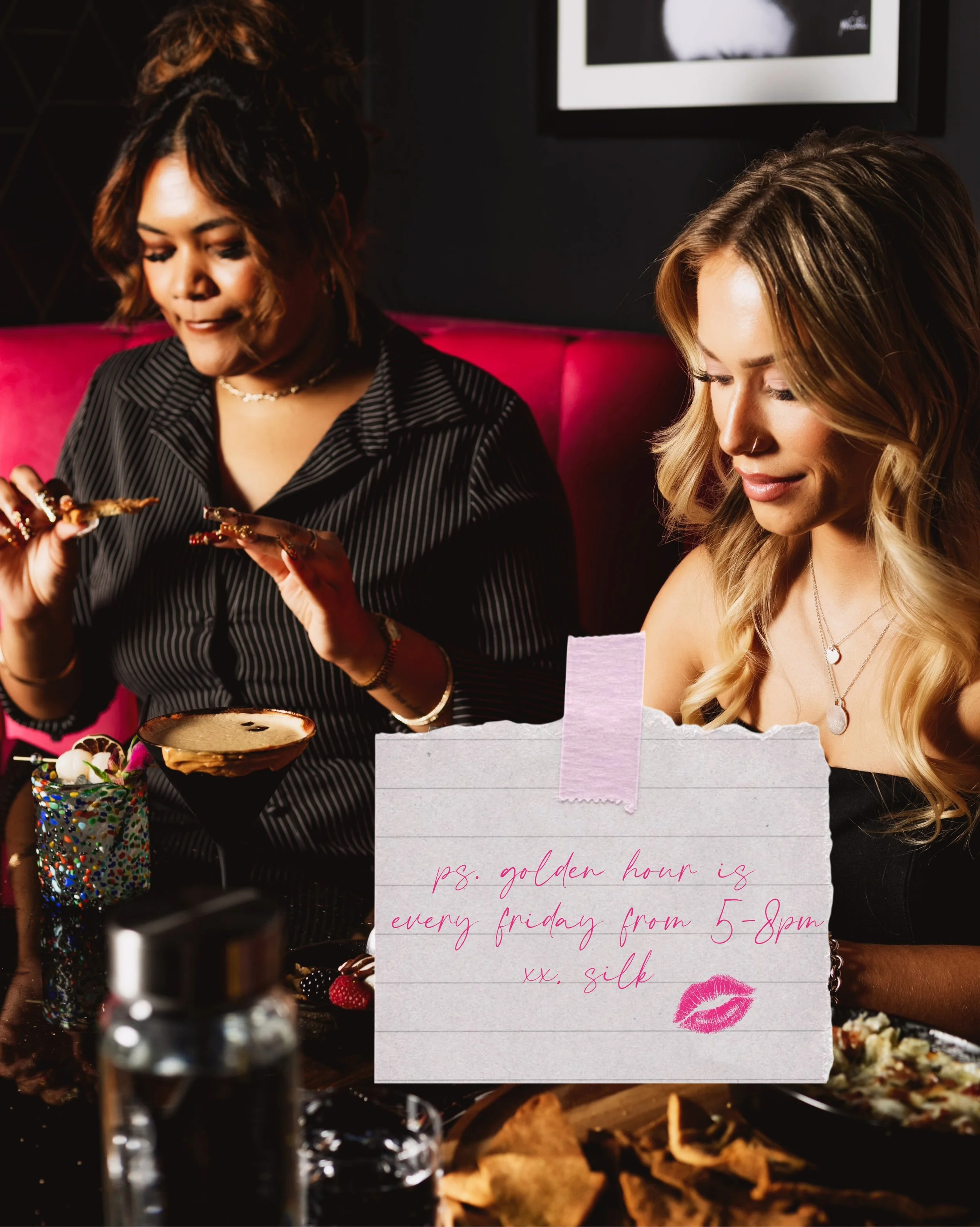 The best hour of the week happens right here. Every Friday, 5&ndash;8PM. Don&rsquo;t miss it. 💋

#silkutica #uticany #goldenhour #cocktailculture #dessertbar