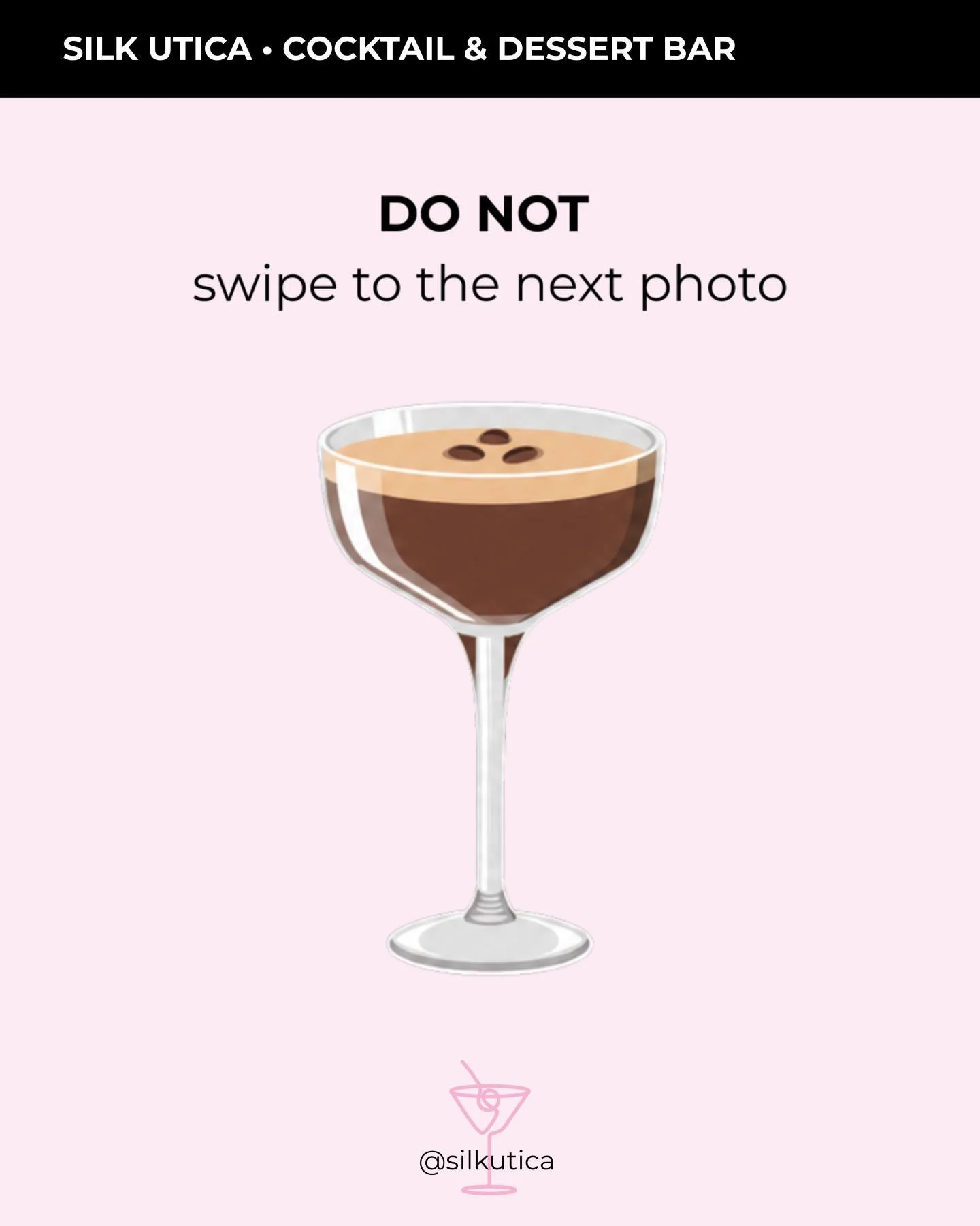 This is why we can't have nice things 

#silkutica #uticany #cocktailbar #cocktaillovers #espressomartini