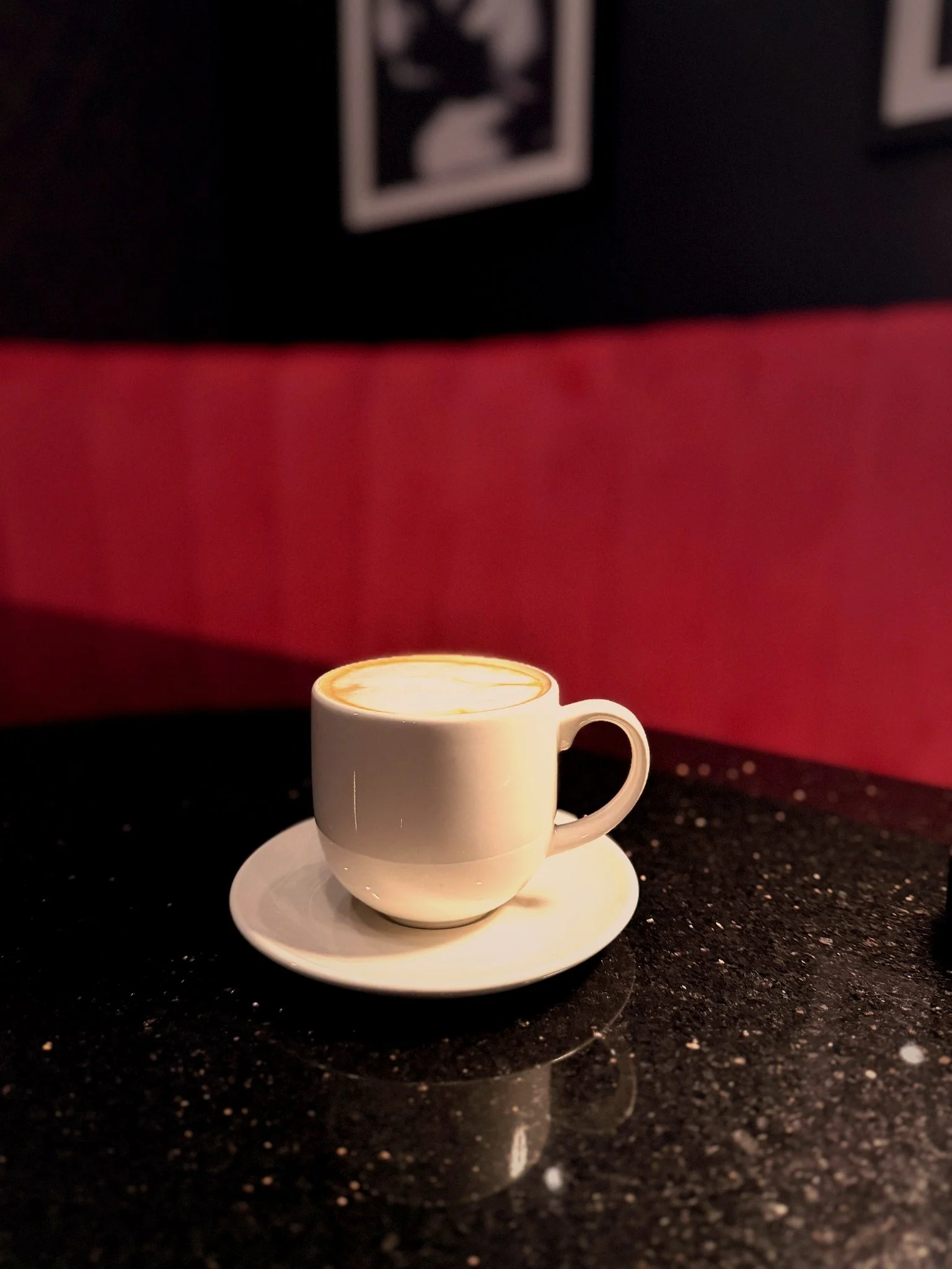 Cappuccino at Silk cocktail bar small plates and dessert destination in Utica NY