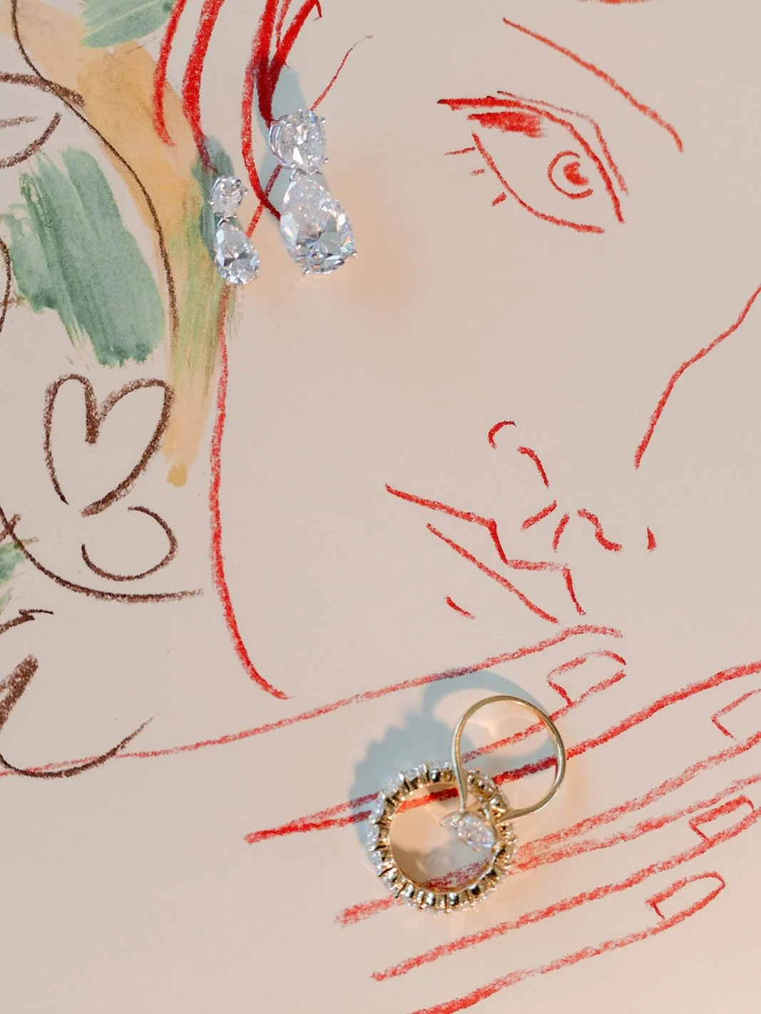 Proof that wedding details don&rsquo;t have to be predictable. A little extra time built into your timeline, a world class content team with a creative approach, and suddenly your jewelry photos look nothing like the rest of your feed&mdash;serving m