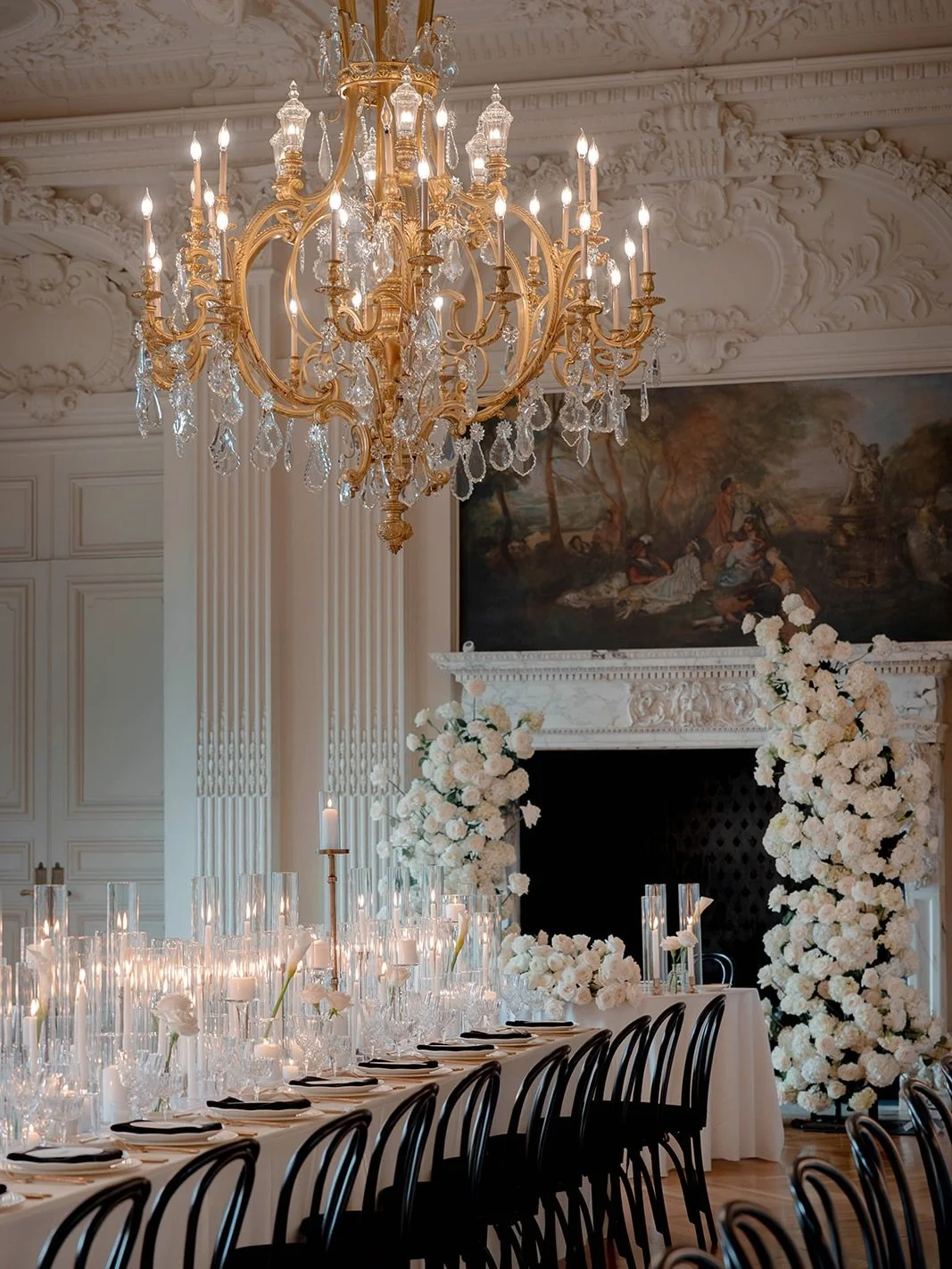 Reception details at Rosecliff&hellip;

Sat on these for a minute &mdash; not on purpose, just one of those designs that&rsquo;s hard to translate unless you felt it in person. Our content team did an amazing job capturing the essence of this design 