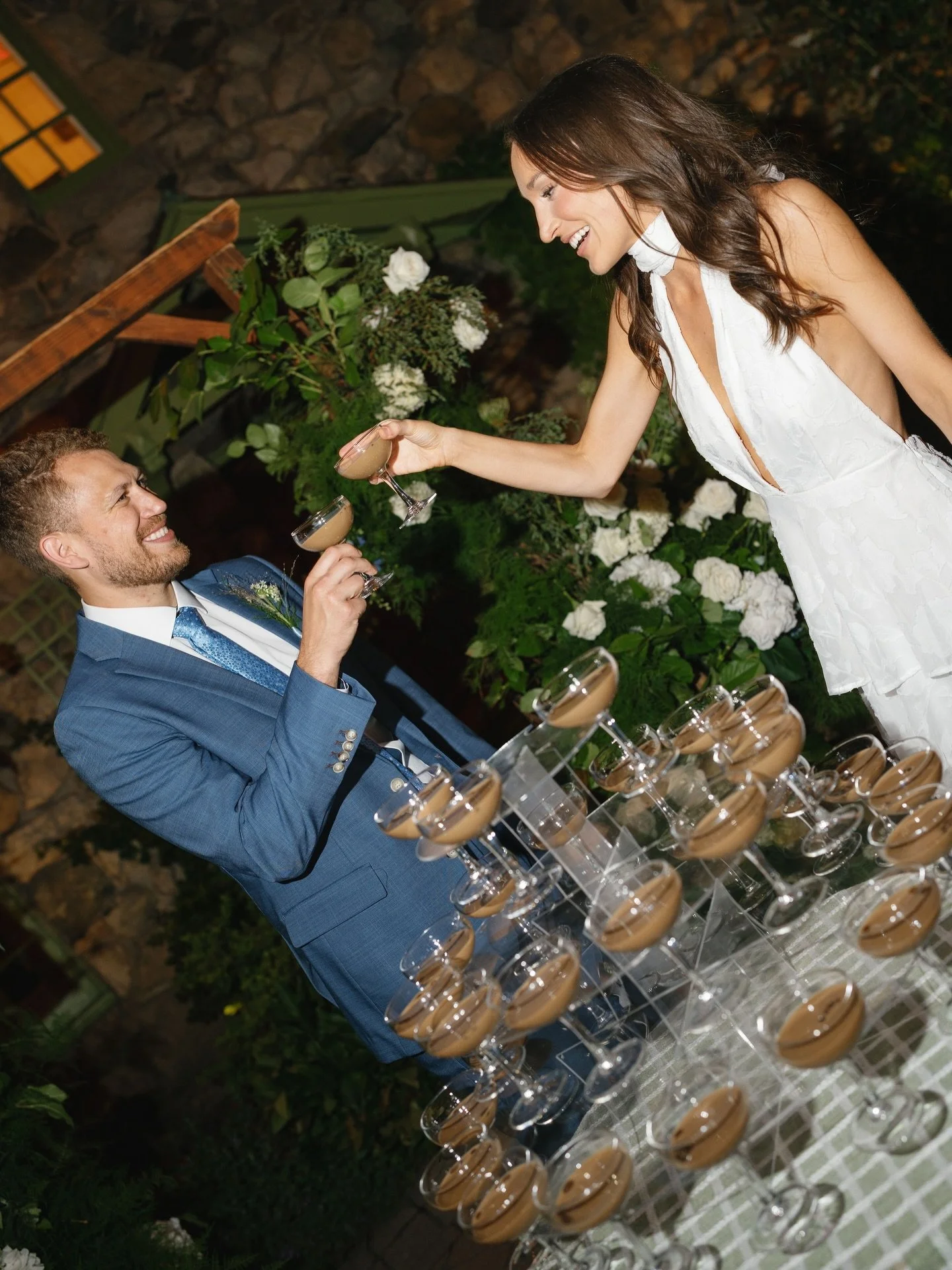 When the venue asks if you want to upgrade and get the espresso martini tower&hellip; there&rsquo;s only one right answer.

Wedding Planning &amp; Design&nbsp;@ashleyfidlerevents
Photographer&nbsp;@laurenhawkinsphoto
Venue @willowdaleestate
Florist @