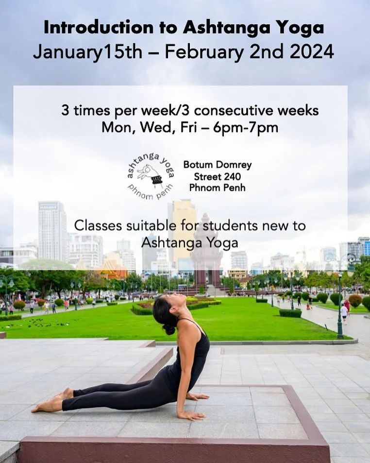 If you cannot hop on the morning Mysore-style wagon, join me for this 3 weeks Introduction to Ashtanga Yoga program.

In a smaller group you will learn about the Ashtanga Yoga method and what makes it so special&hellip;
During each session, we will b