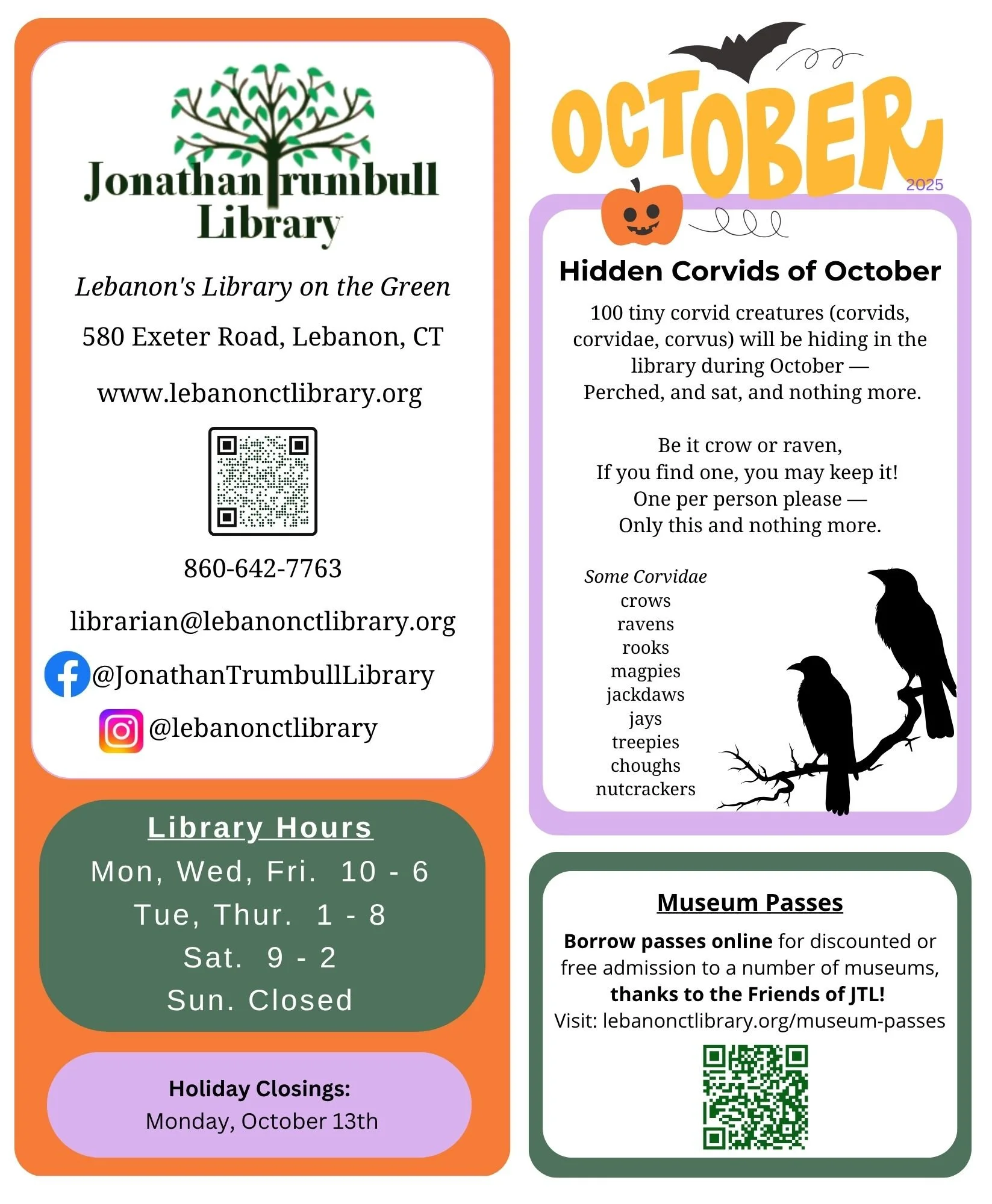 October Newsletter
