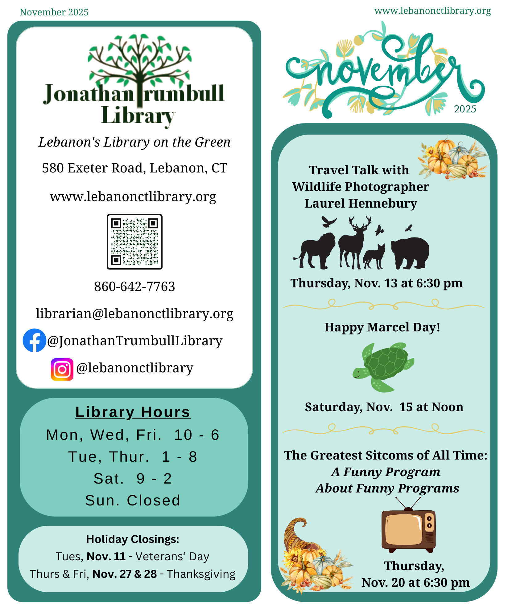 November Newsletter