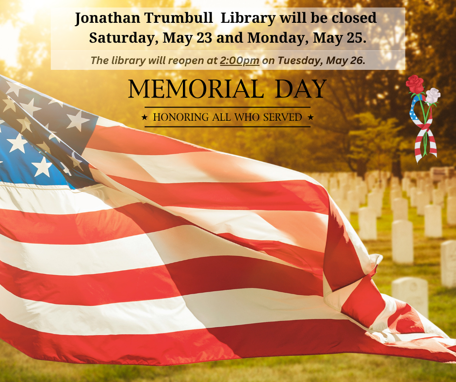 Memorial Day Closing