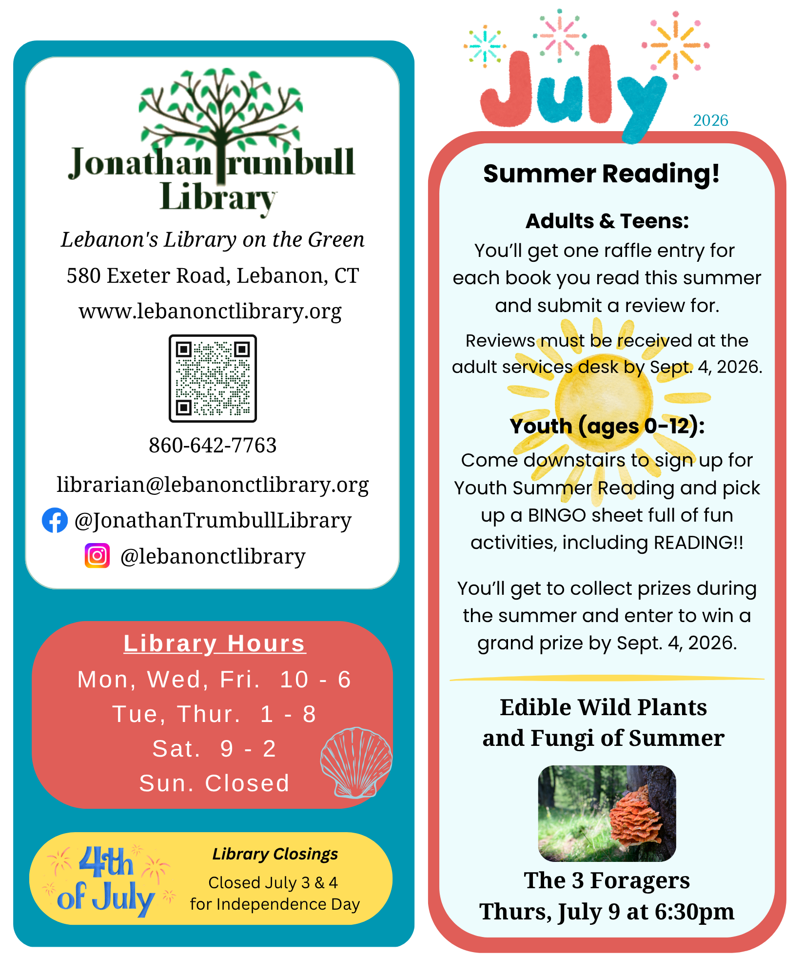 July Newsletter