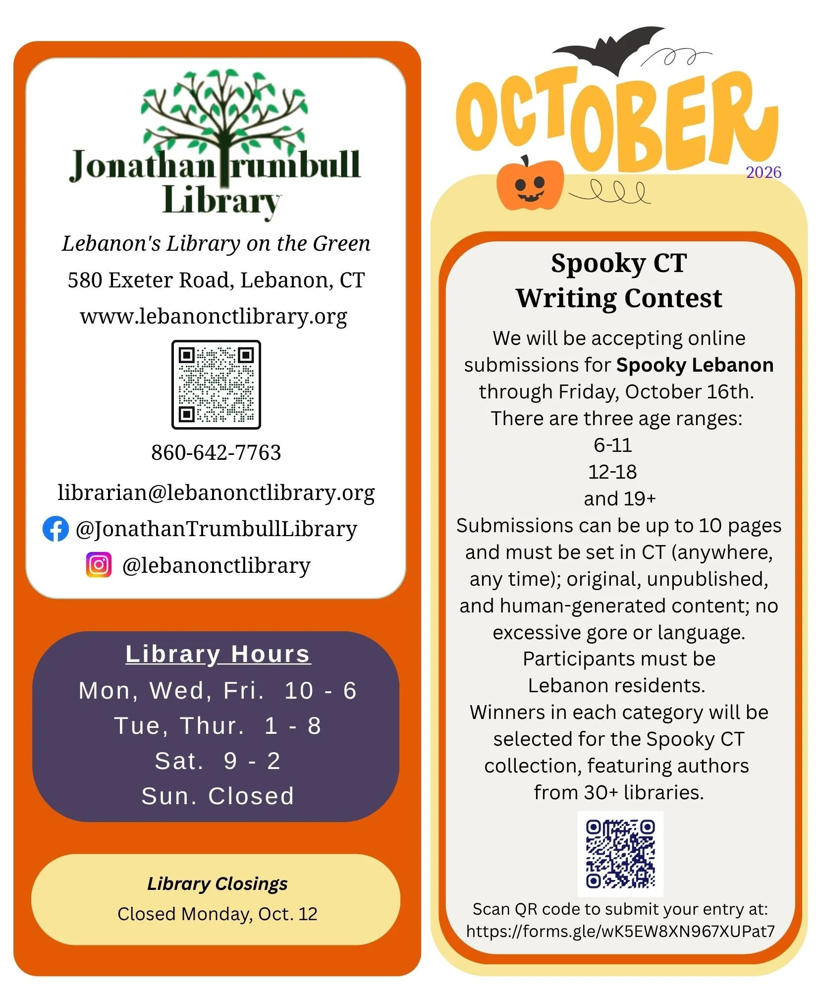 October Newsletter