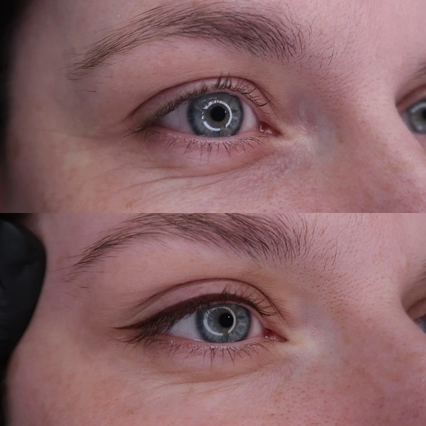 A soft brown classic winged liner to replace her everyday liner, for an easy, sleek look that still feels natural 🤎

🎨 @hanafycolourspigments @olgamankovsksia N3 Geneva
💉 @peakneedles 0.30 1RLLT, 0.35 1RLLT
⚙️ @defenderrofficial Vector stroke 3.0

