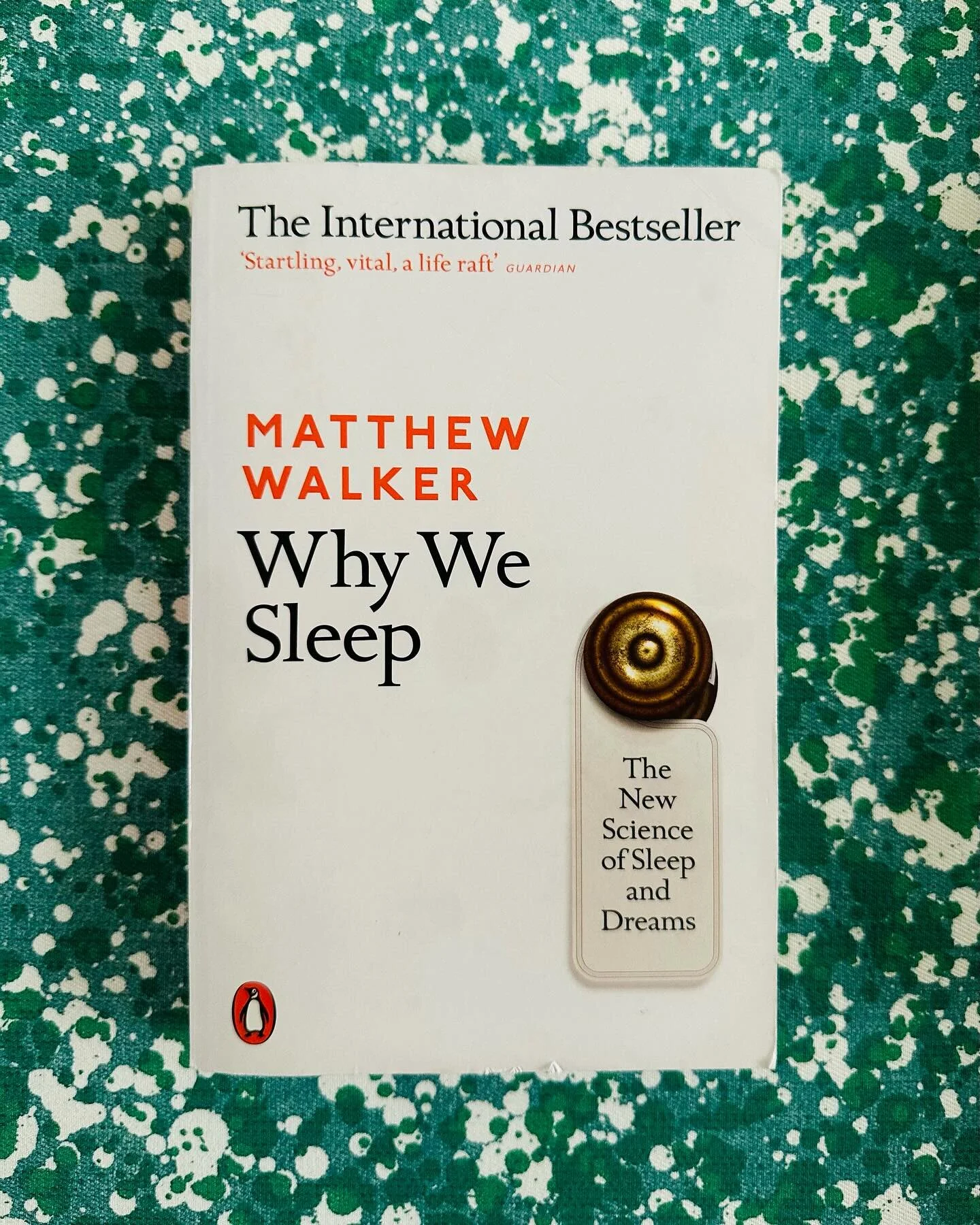 It&rsquo;s #Worldsleepday. Here are my two recommendations.
 
📖 Read this brilliant book by Matthew Walker, Professor of Neuroscience at UC Berkeley to understand what&rsquo;s actually going on when we sleep and how we can improve it.

🍒 Try these 