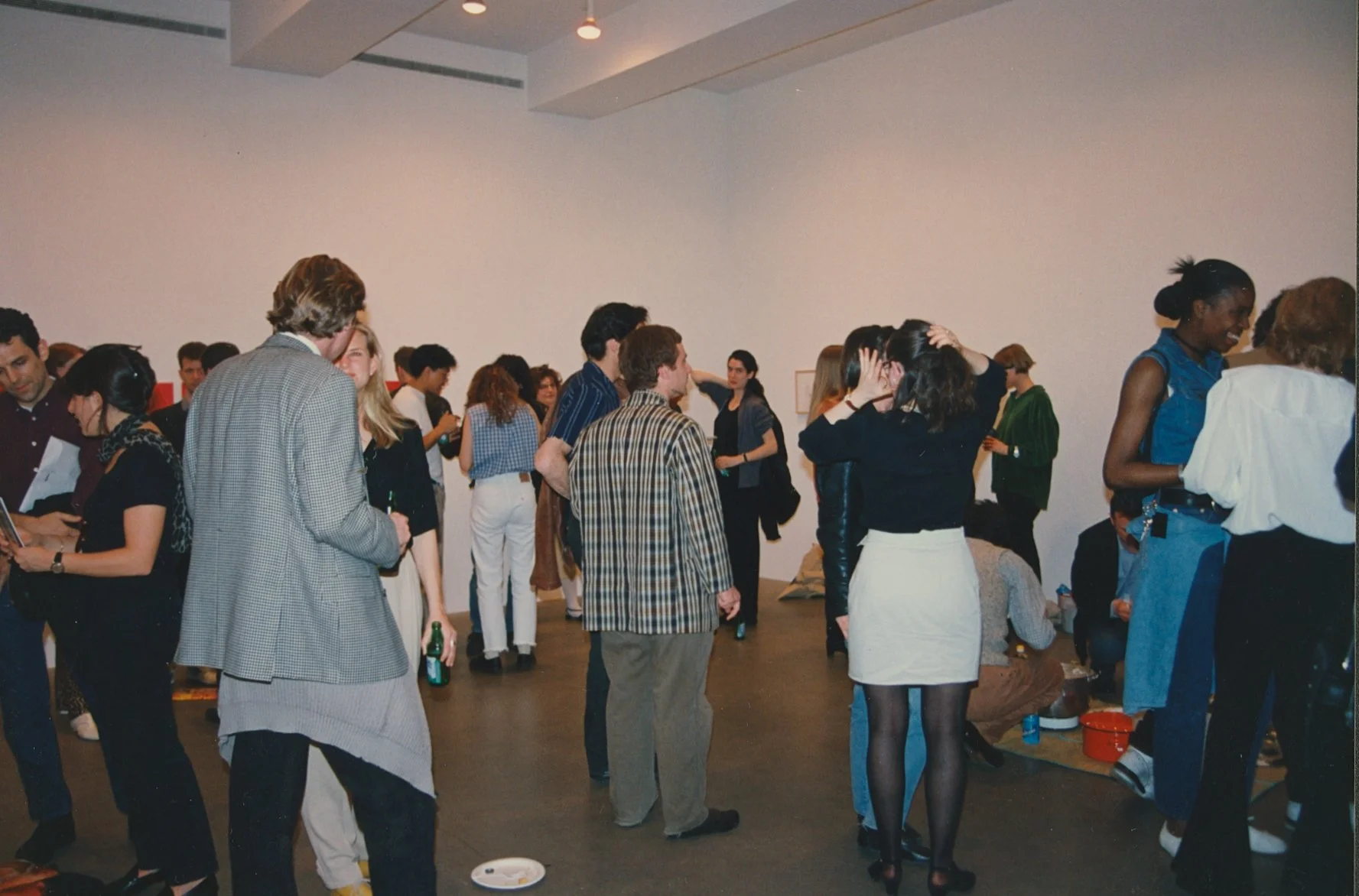 Publicsfear 2 launch event at Andrea Rosen Gallery on 4/19/93