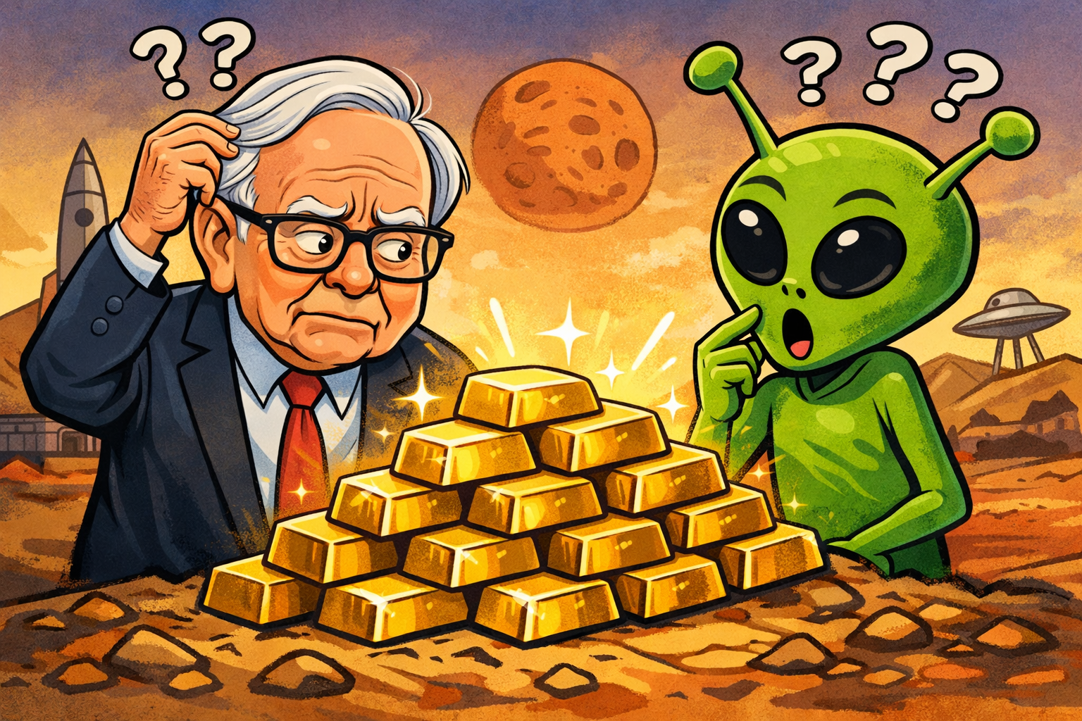 Goud, Tether en het ongelijk van Buffett