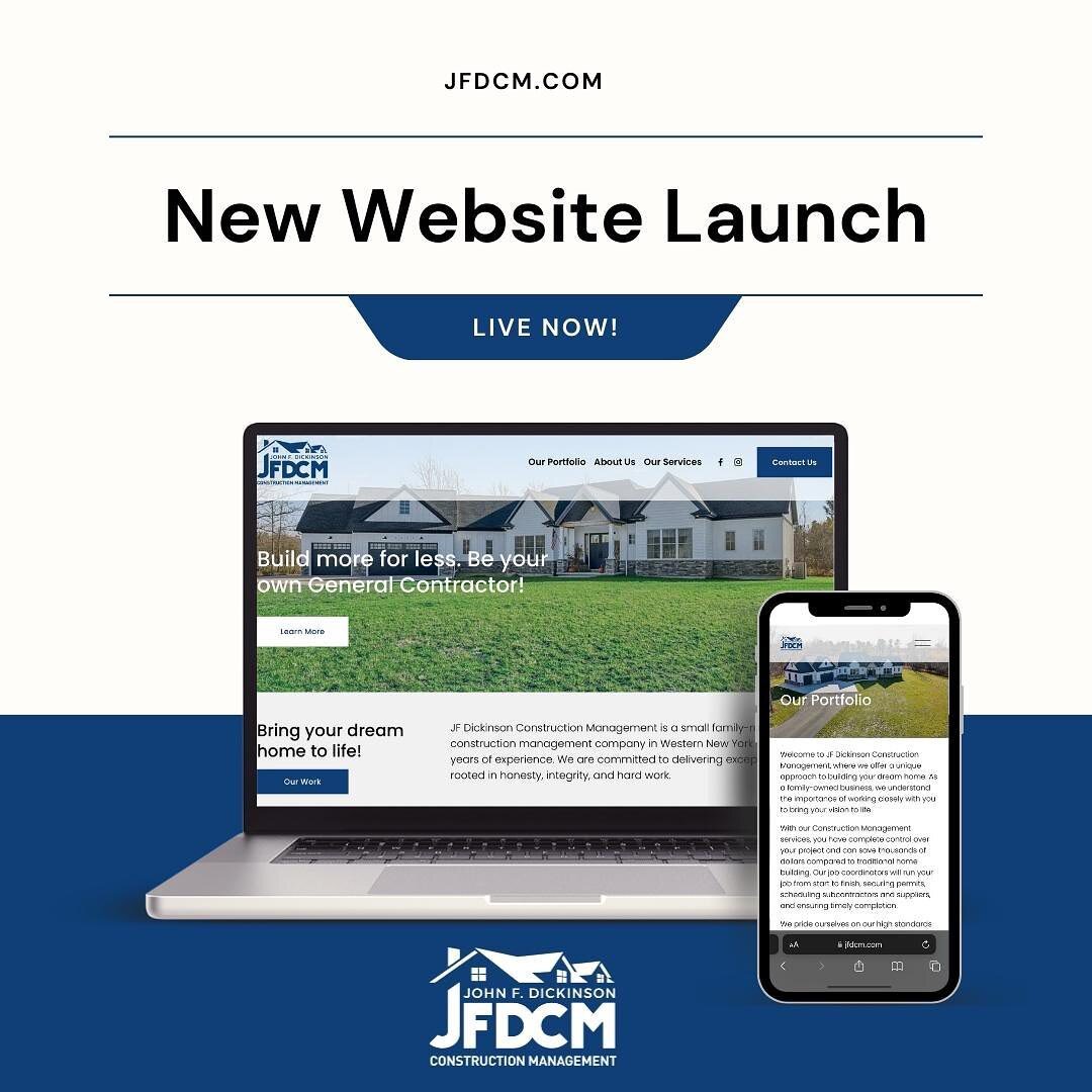 Very excited to have our new website up and running. Learn more about our team, services, and portfolio of work on jfdcm.com
If you&rsquo;re interested in starting a project with us, you can fill out your information and our team will get back to you