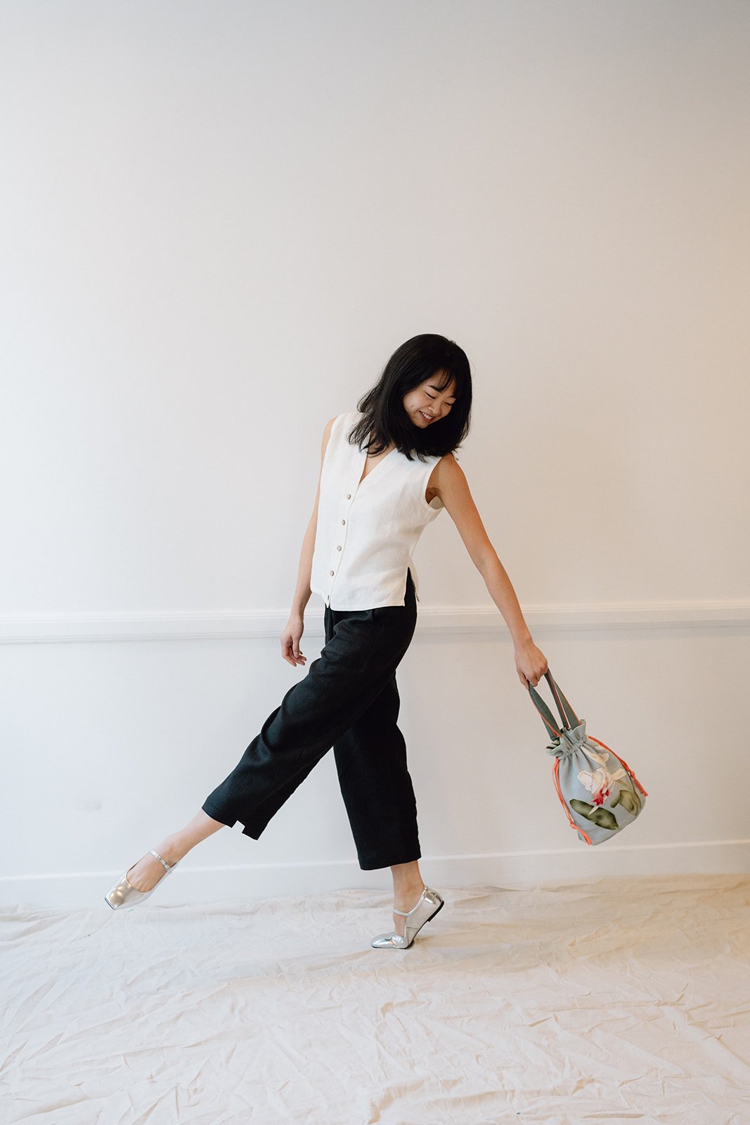 -KINCHAKU- Bag | Orchid