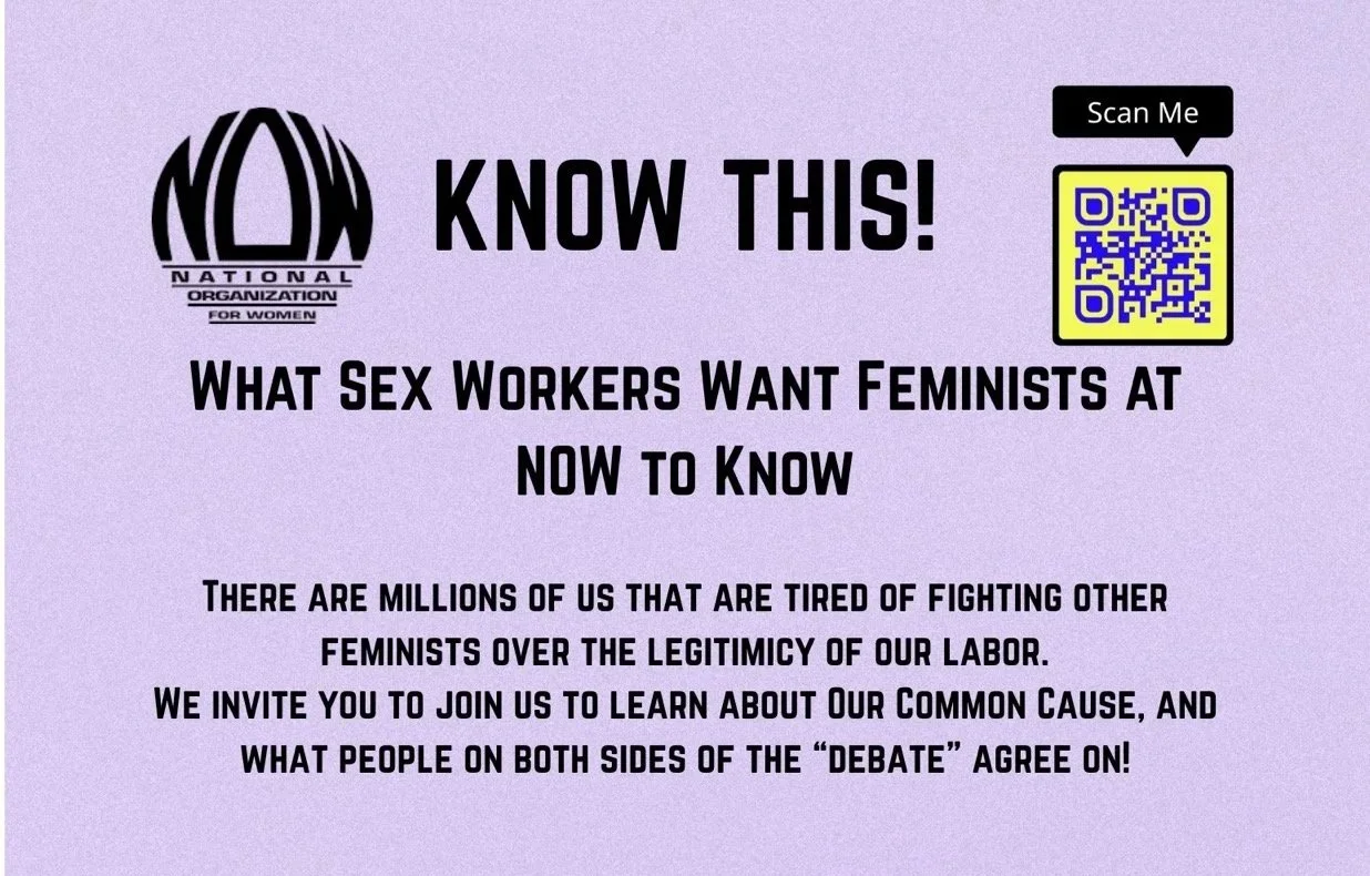 Example of literature circulated at the event